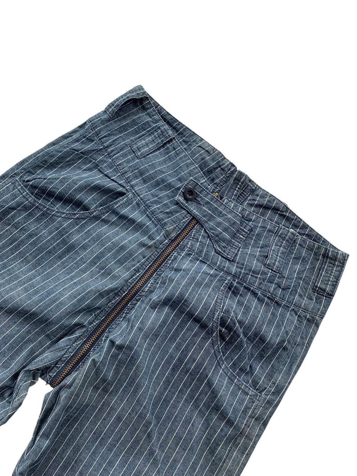 Japanese Brand Unique myc contrive striped japanese bootcut Size US 29 - 4 Thumbnail
