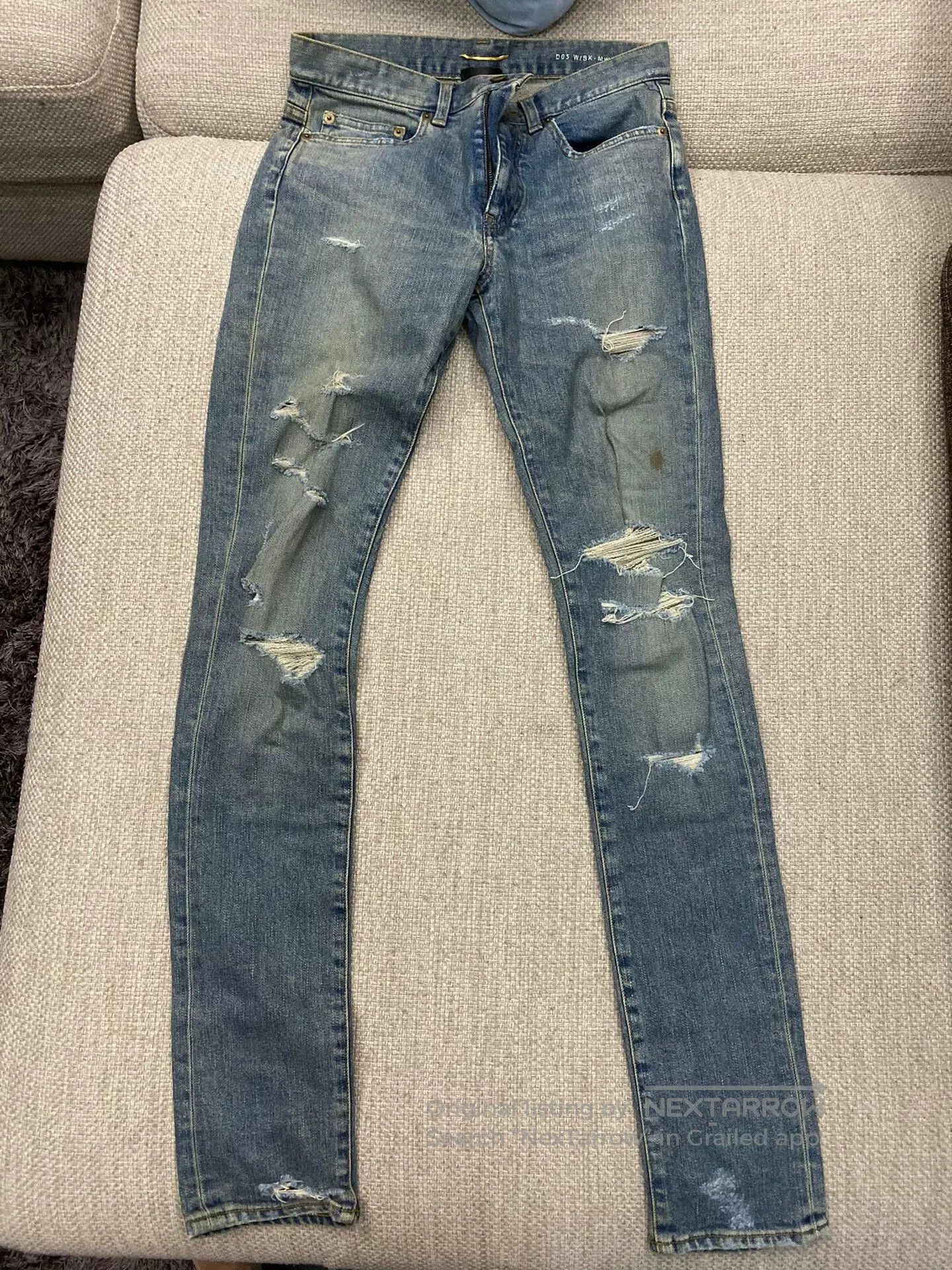 Faith Connexion SLP Women's Distressed Denim Jeans for Sale. Size 29" - 1 Thumbnail