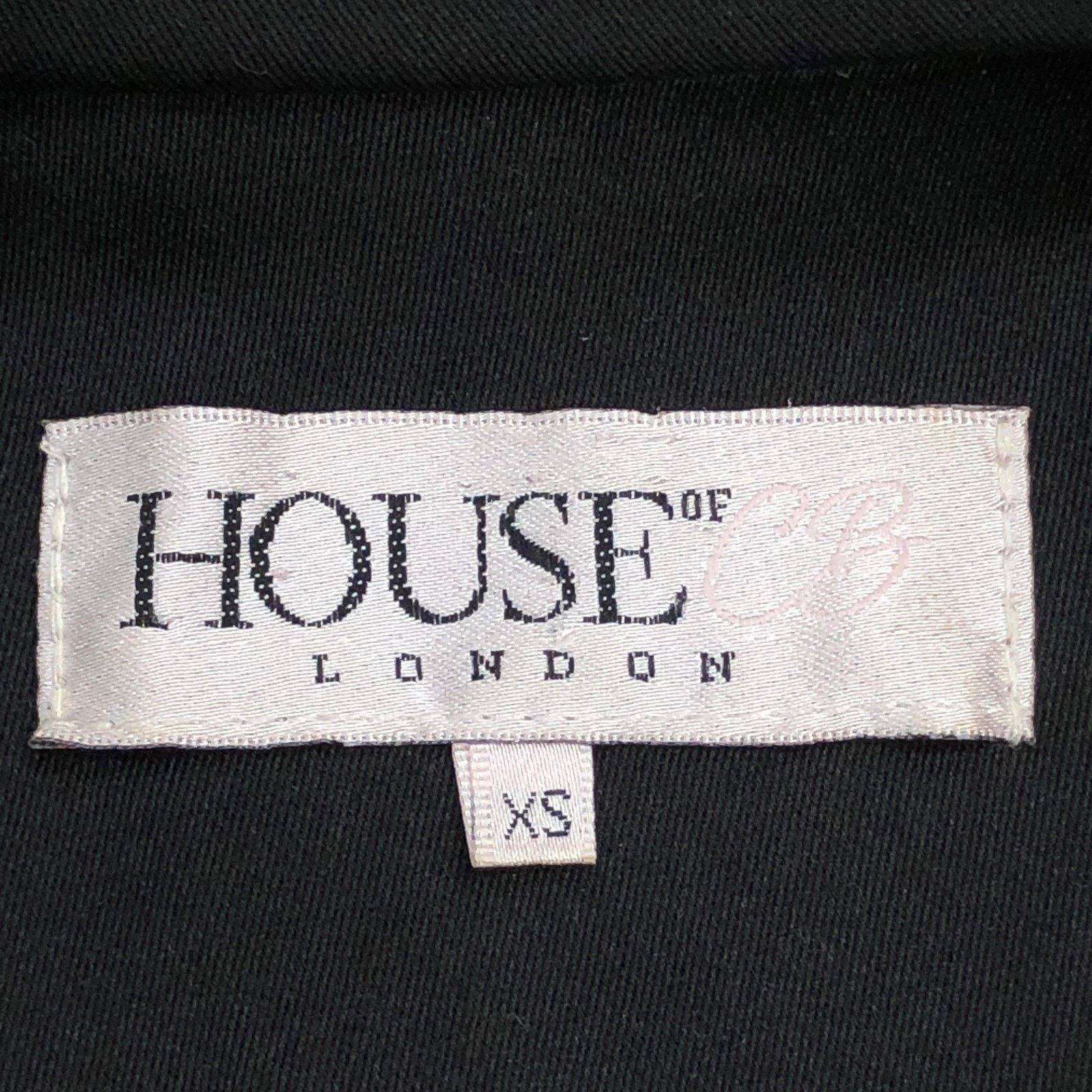 House of CB House of CB Dress XS Black Sleeveless Blazer Button Mini Size XS / US 0-2 / IT 36-38 - 11 Thumbnail