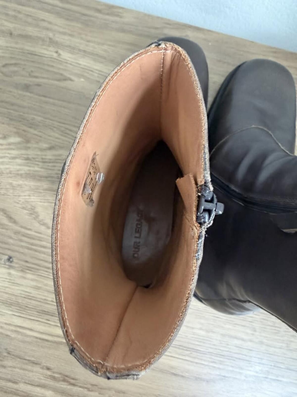 Our Legacy Our Legacy Brown Leather Boots Size ONE SIZE - 4 Thumbnail