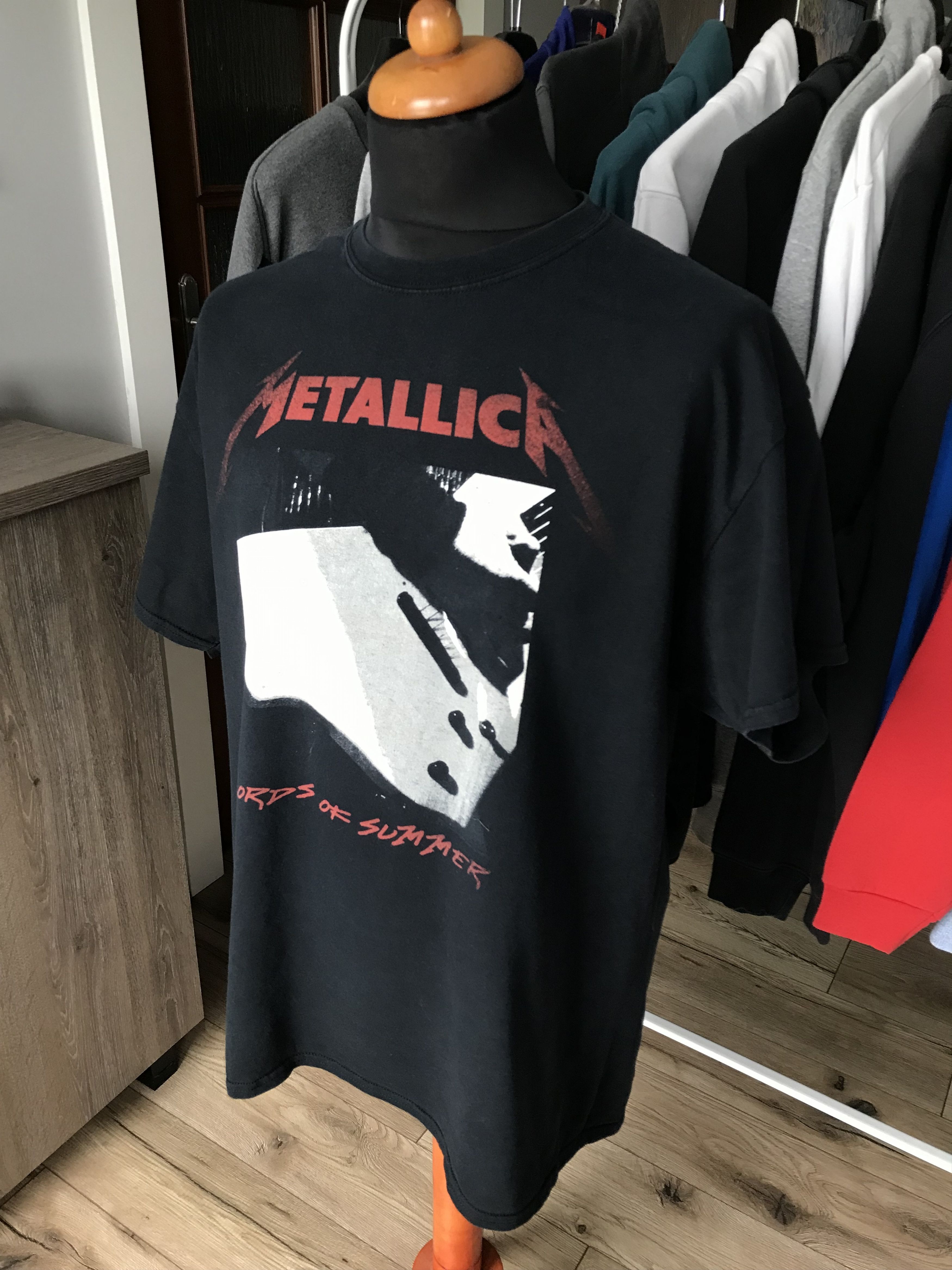 Vintage Metallica Lords of Summer T-shirt Size US XL / EU 56 / 4 - 4 Thumbnail