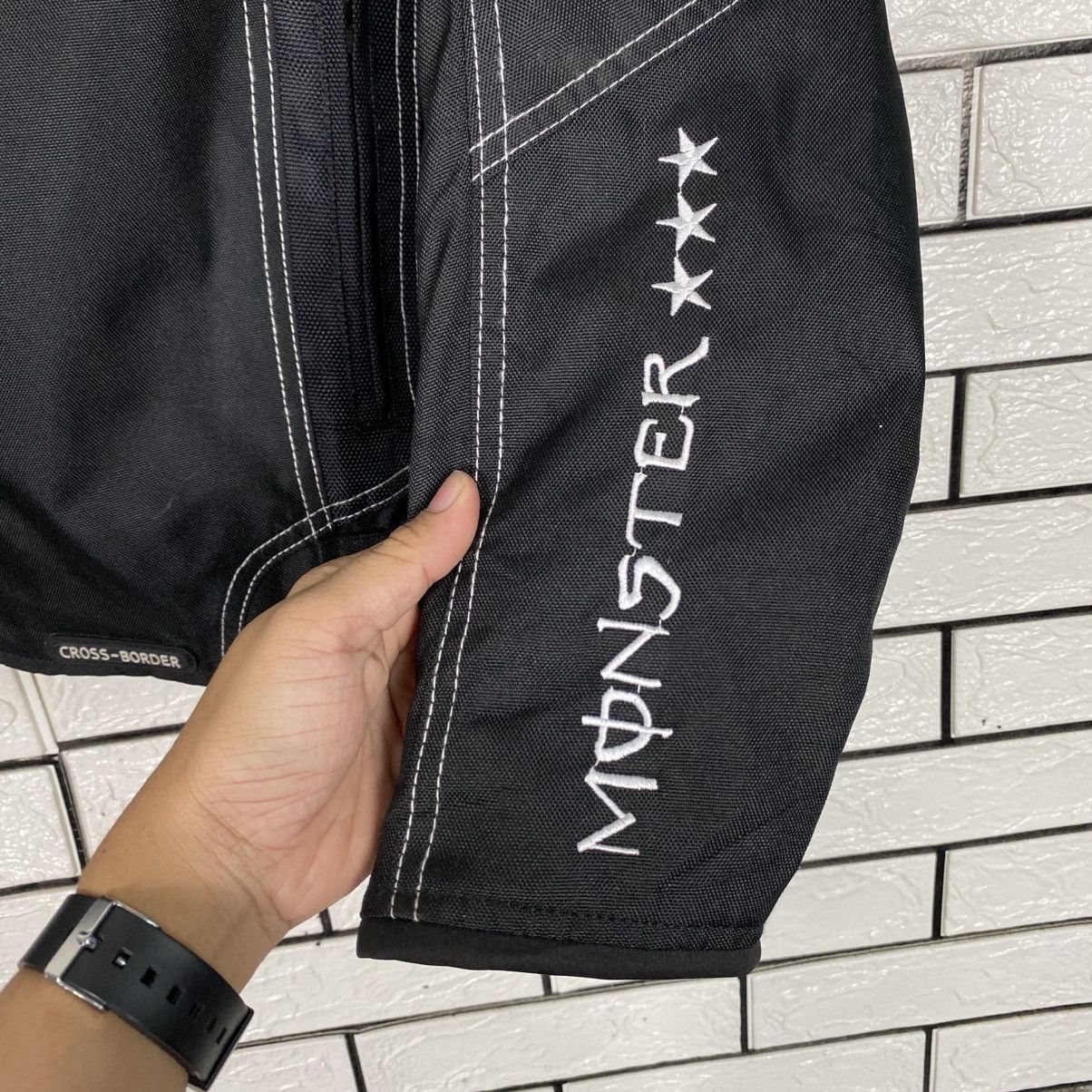 Japanese Brand Vintage Biker Jacket Cross Border Monster Energy Big Logo Size US L / EU 52-54 / 3 - 16 Thumbnail