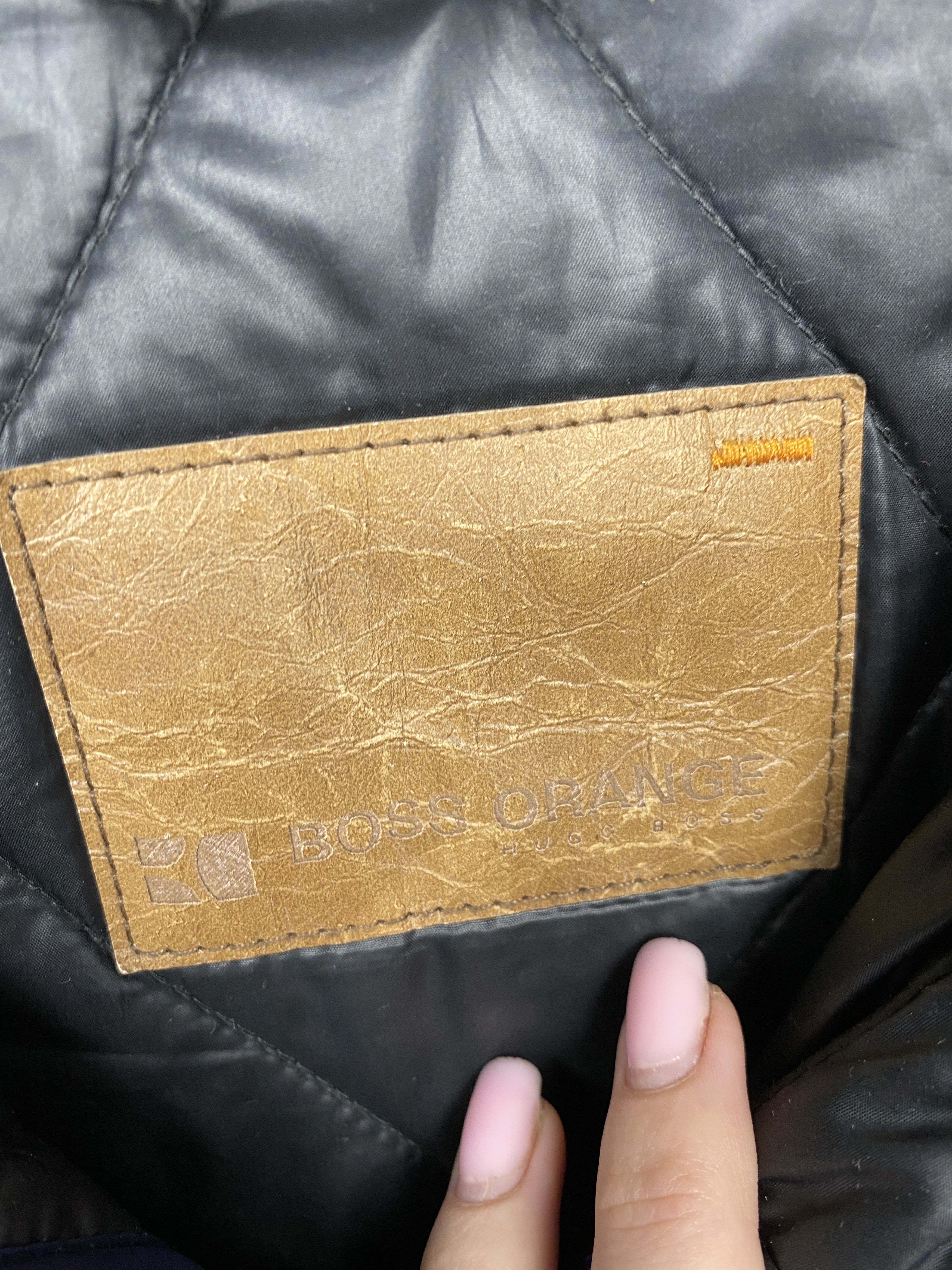 Hugo Boss × Vintage Hugo Boss Orange Vintage Mens 3 in 1 Jacket with lining Size US L / EU 52-54 / 3 - 4 Thumbnail