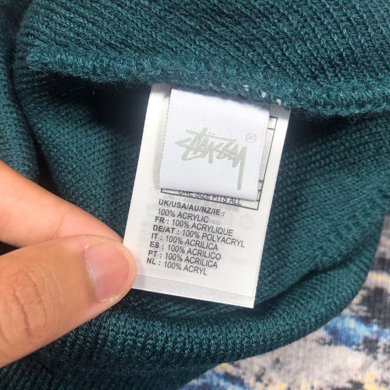 Stussy × Vintage Stussy X Carhartt Acrylic Watch Beanie Size ONE SIZE - 4 Thumbnail