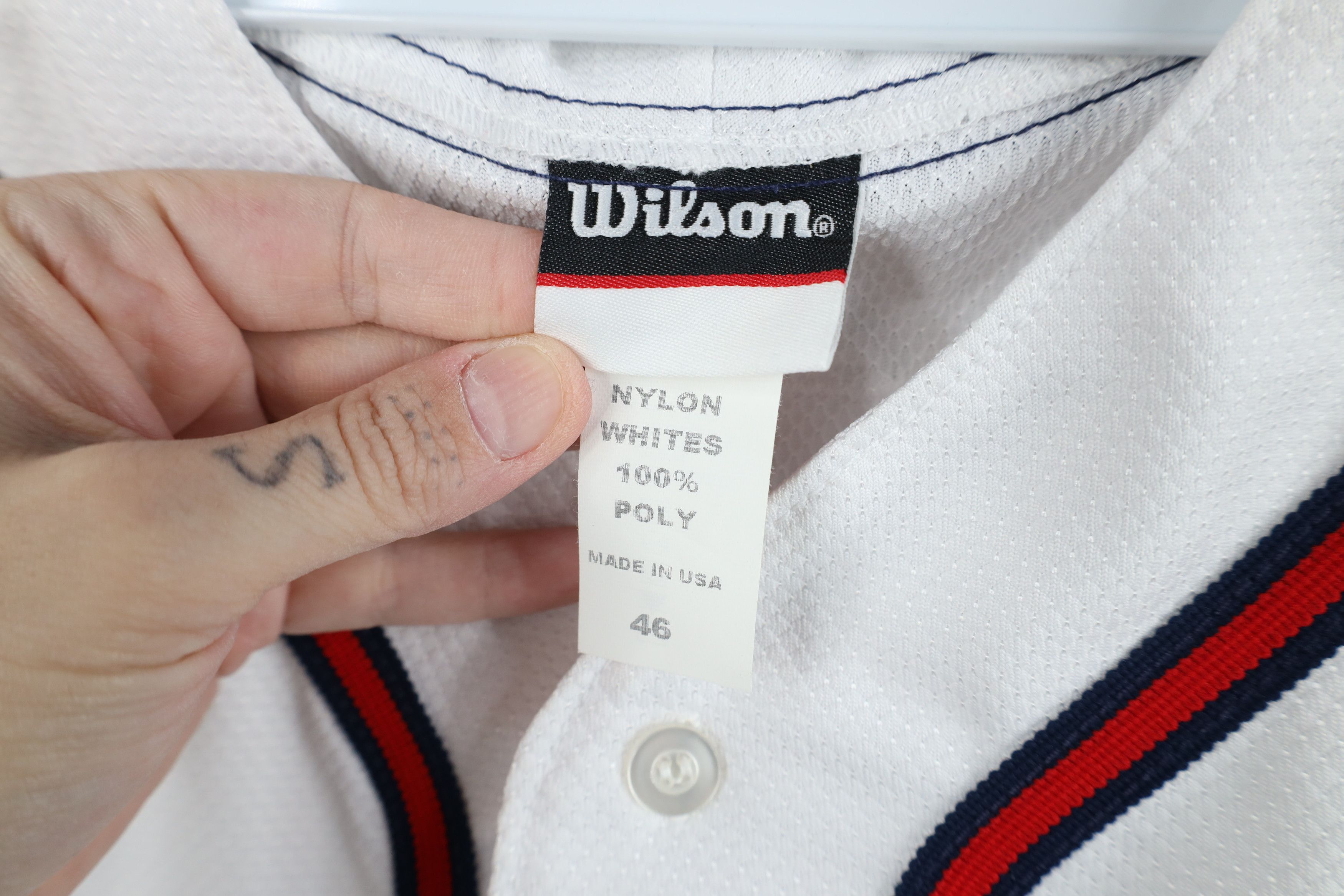 Vintage Will Ferrell Autographed Rojo Johnson Round Baseball Jersey Size US XXL / EU 58 / 5 - 7 Thumbnail