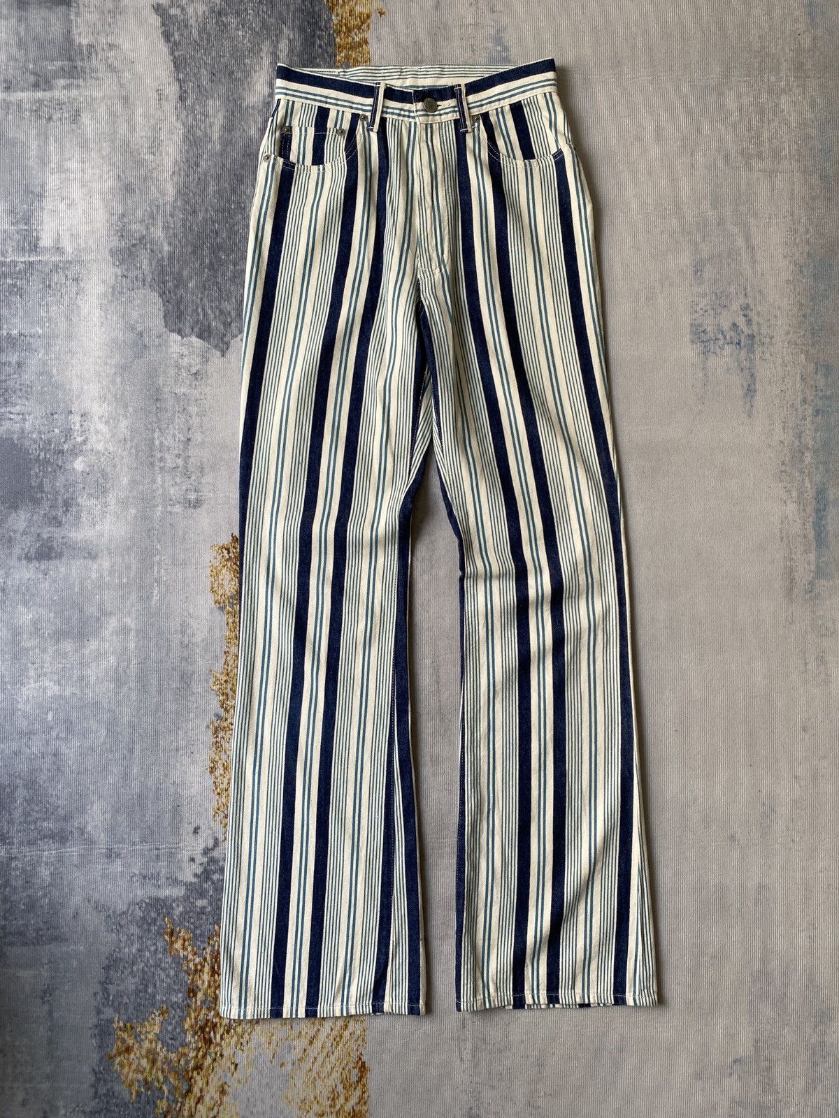 image of Domingo Striped Flare Pant, Men's (Size 26)