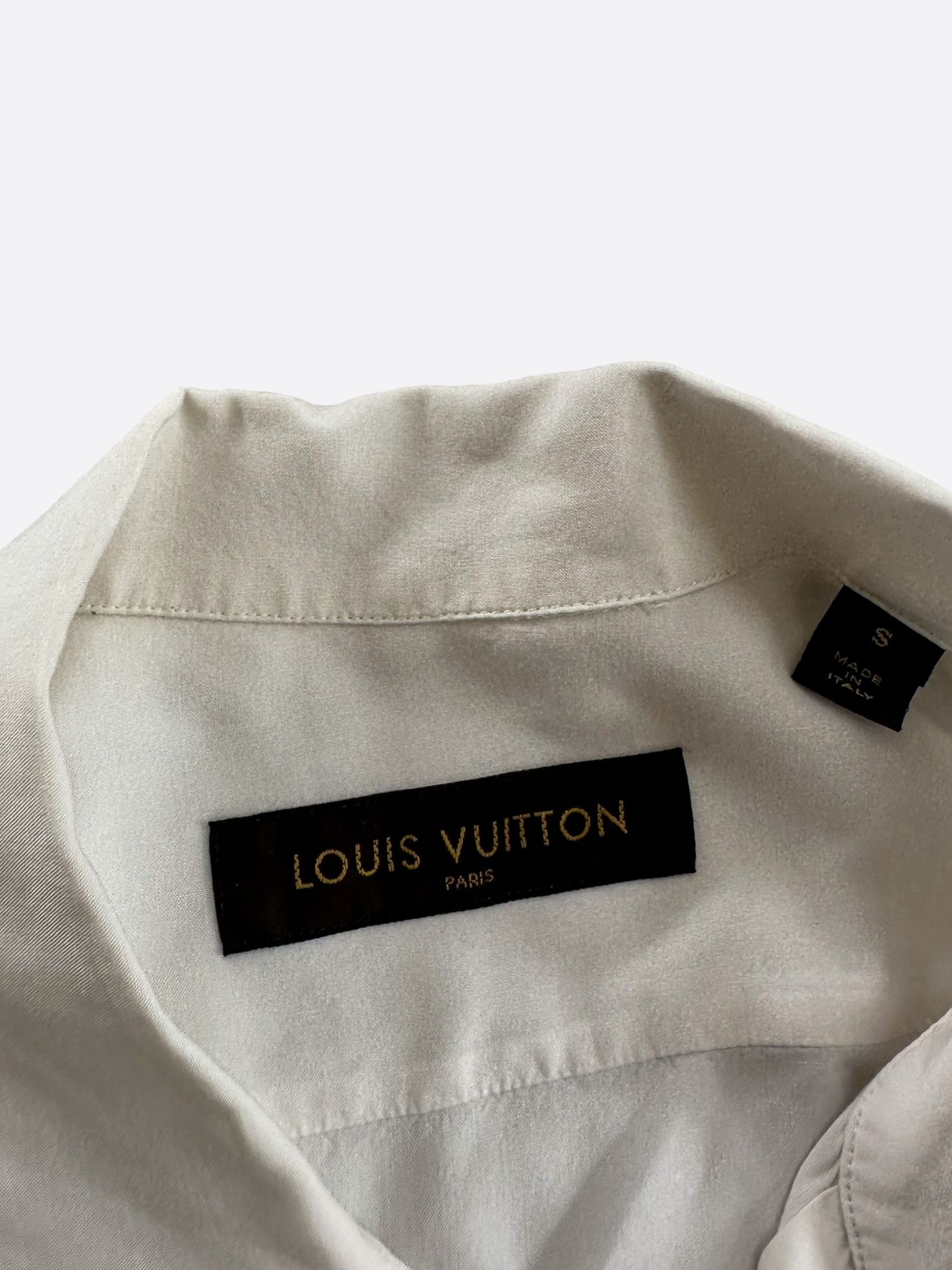 Fragment Design × Louis Vuitton Louis Vuitton Fragment White & Black Button Up Shirt Size US S / EU 44-46 / 1 - 3 Thumbnail