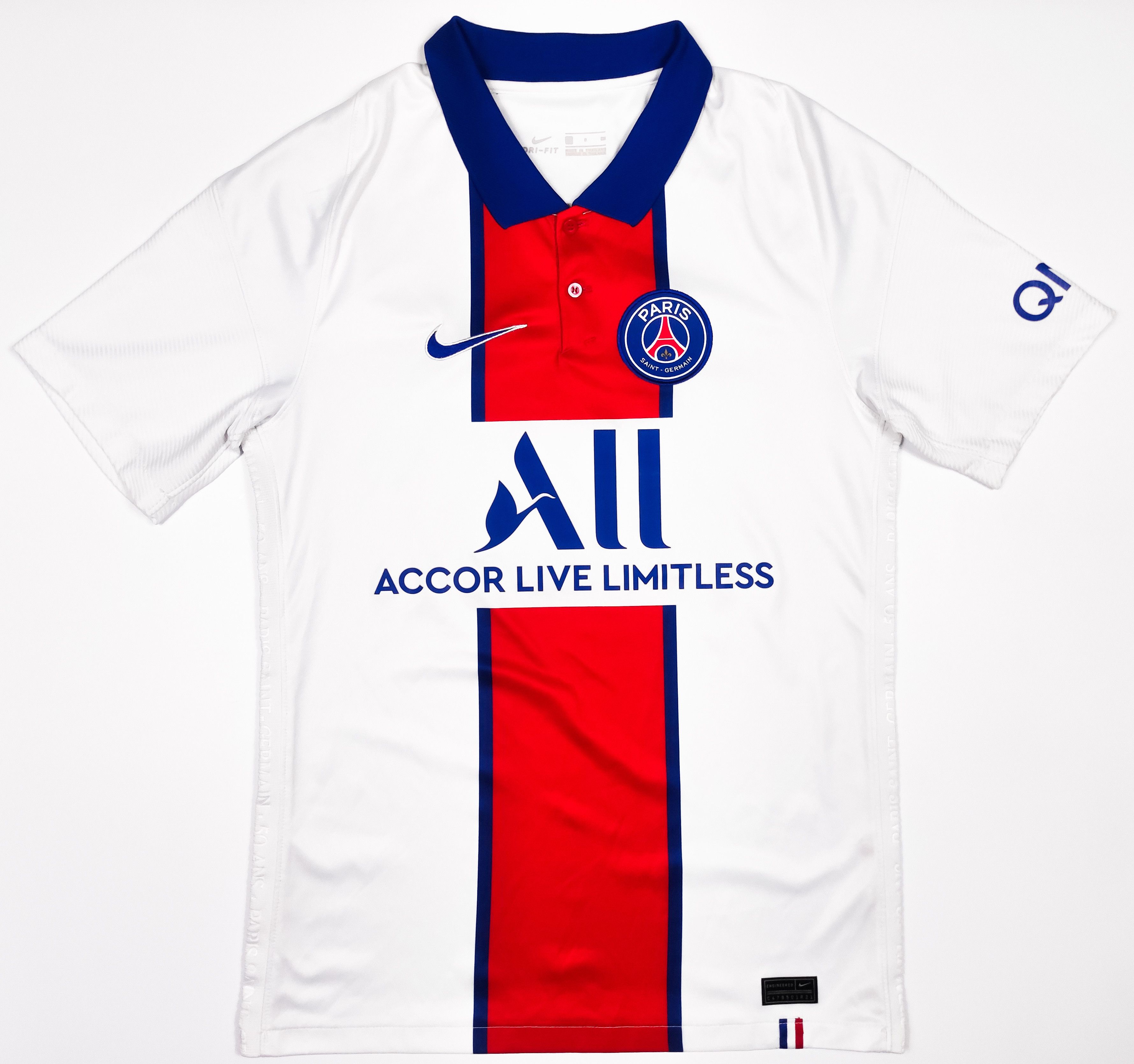 Nike Paris Saint-Germain 2020 2021 Nike Away Shirt PSG Size US S / EU 44-46 / 1 - 1 Thumbnail