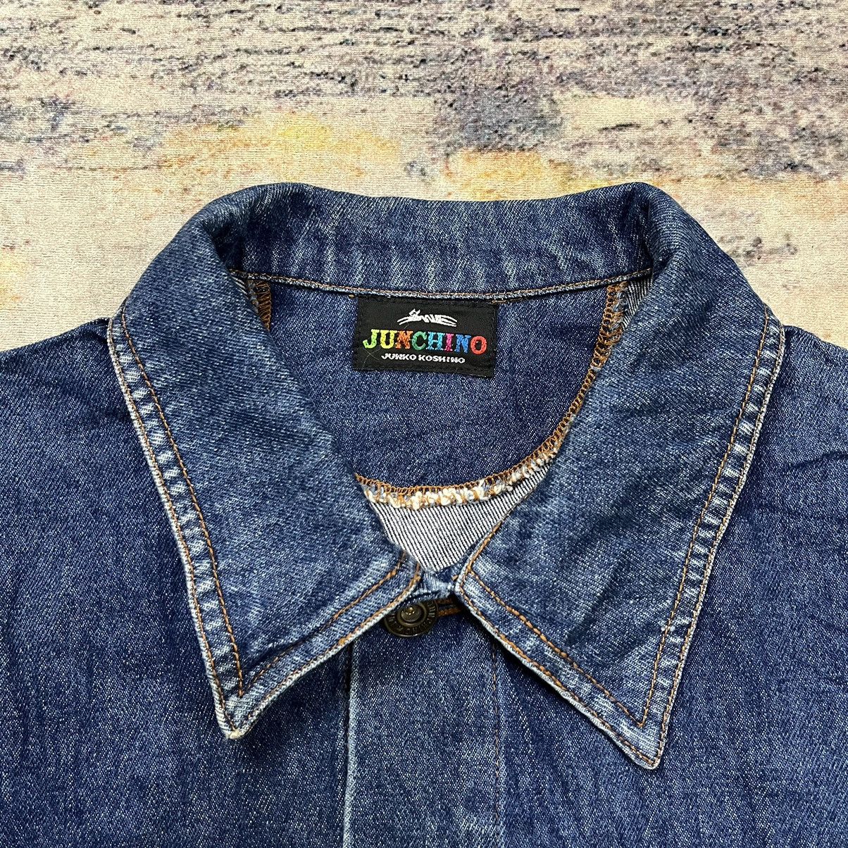 Mr. Junko 90s Junchino junko koshino oversized trucker denim jacket Size US S / EU 44-46 / 1 - 4 Thumbnail