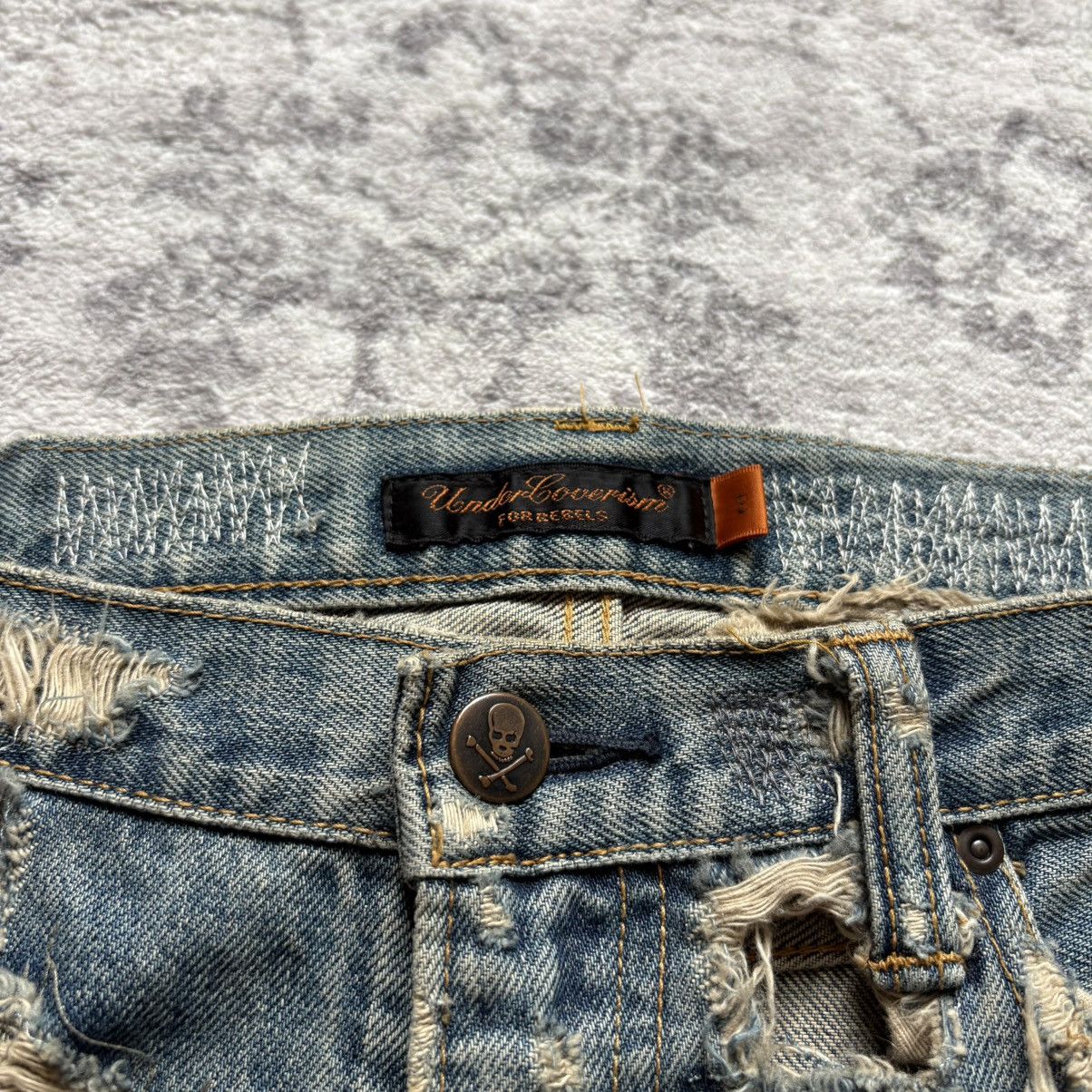 Undercover Undercover AW05 Arts&Crafts 85 Denim Jeans | Size 3 Size US 34 / EU 50 - 8 Thumbnail