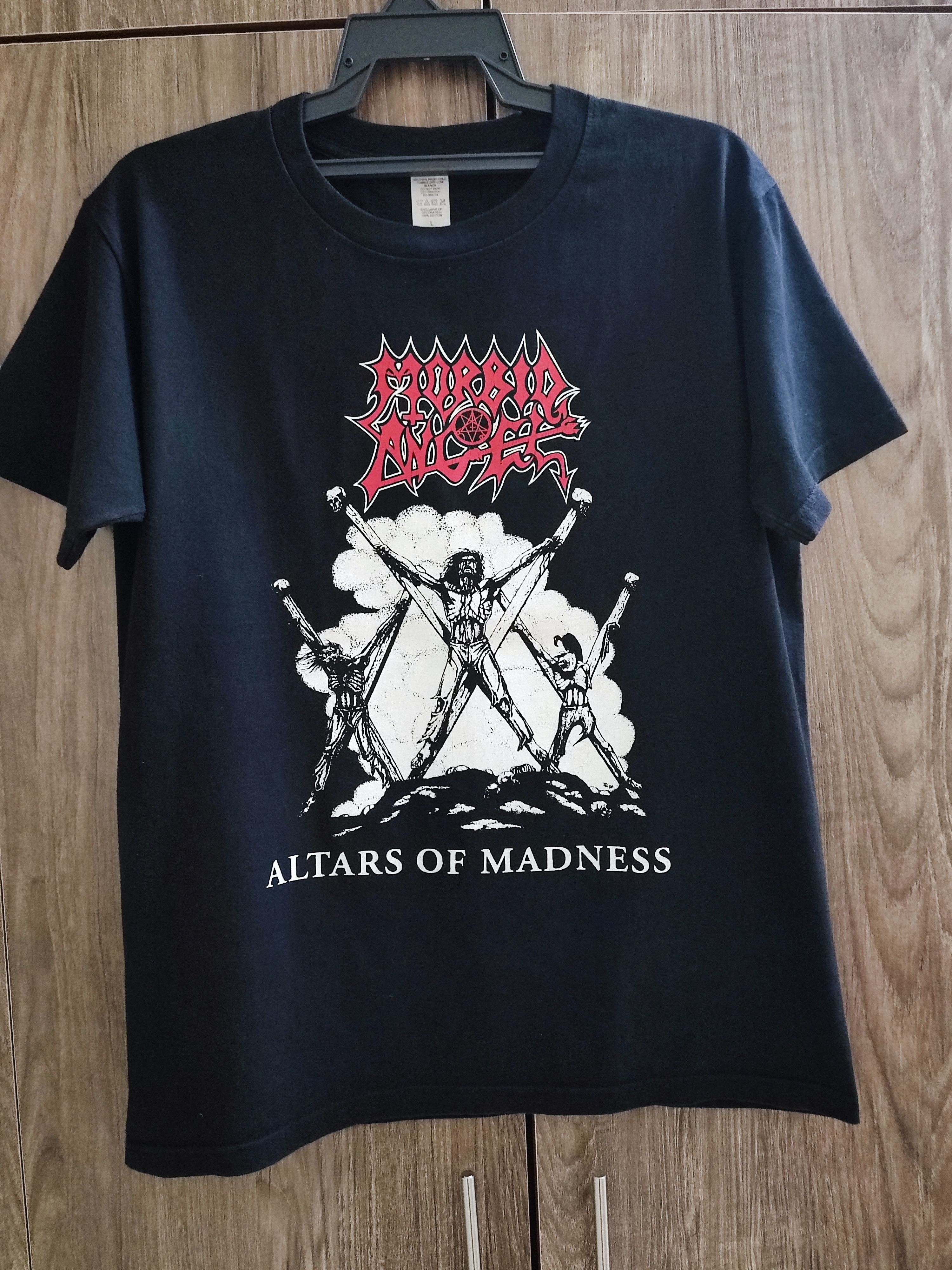 Band Tees Morbid Angel Altars of Madness Death Metal Band T-Shirt Size US M / EU 48-50 / 2 - 1 Thumbnail
