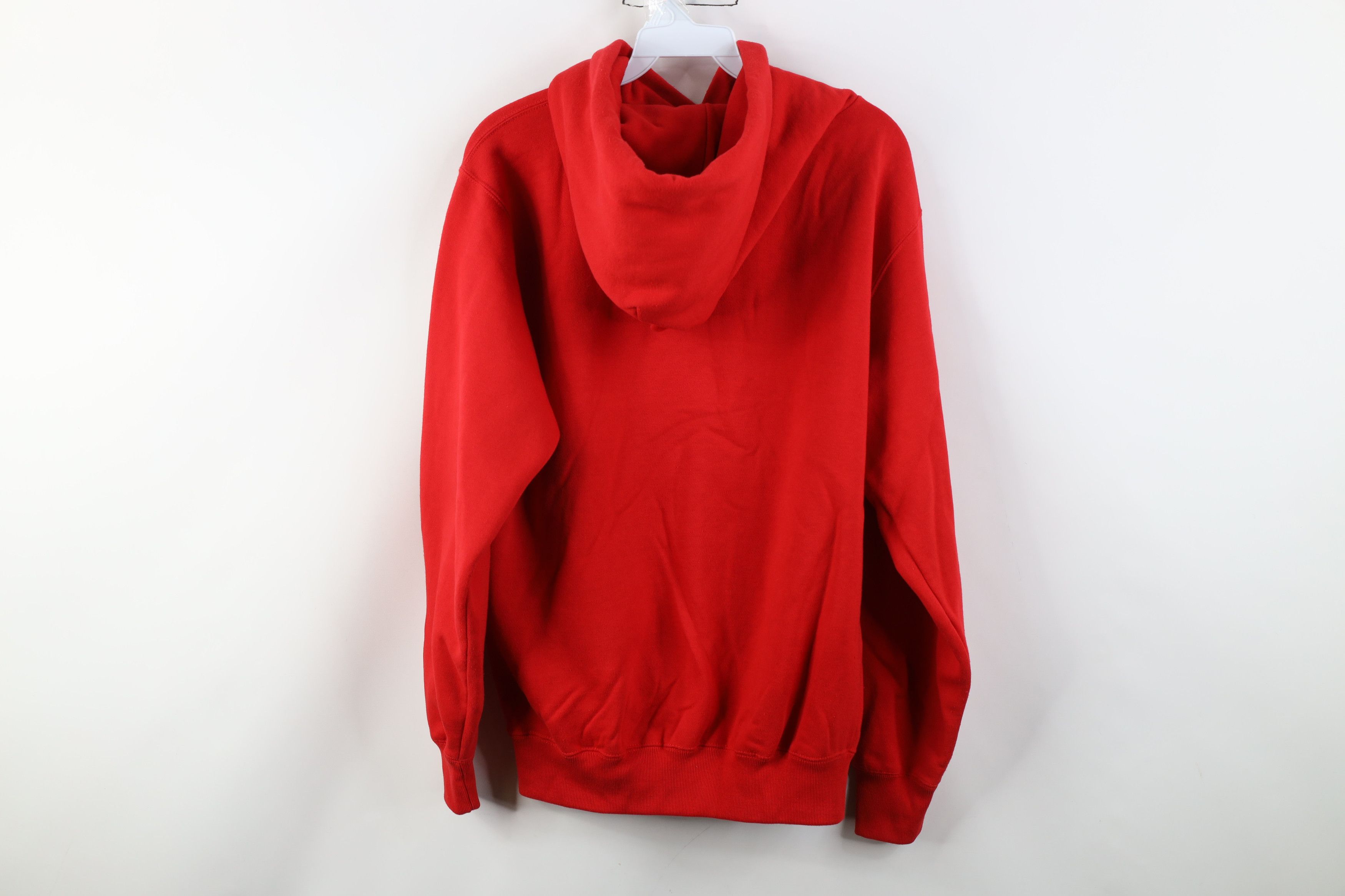 Gap Vintage 80s 90s Gap Sport Faded Blank Hoodie Sweatshirt Red Size M / US 6-8 / IT 42-44 - 10 Thumbnail
