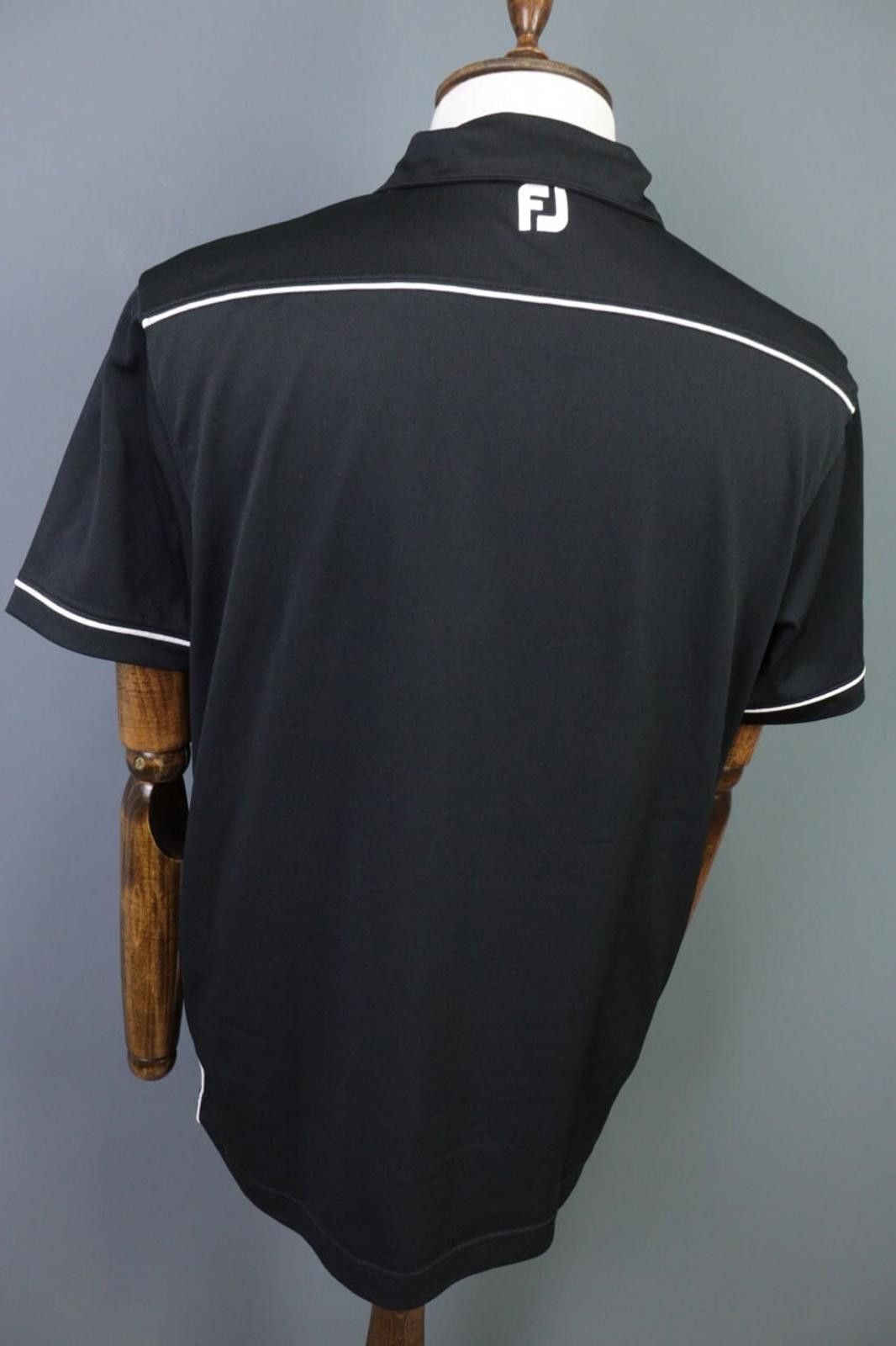 Fjallraven FJ FootJoy Black Golf Sports Wear Polo Shirt Size L Size US L / EU 52-54 / 3 - 11 Thumbnail