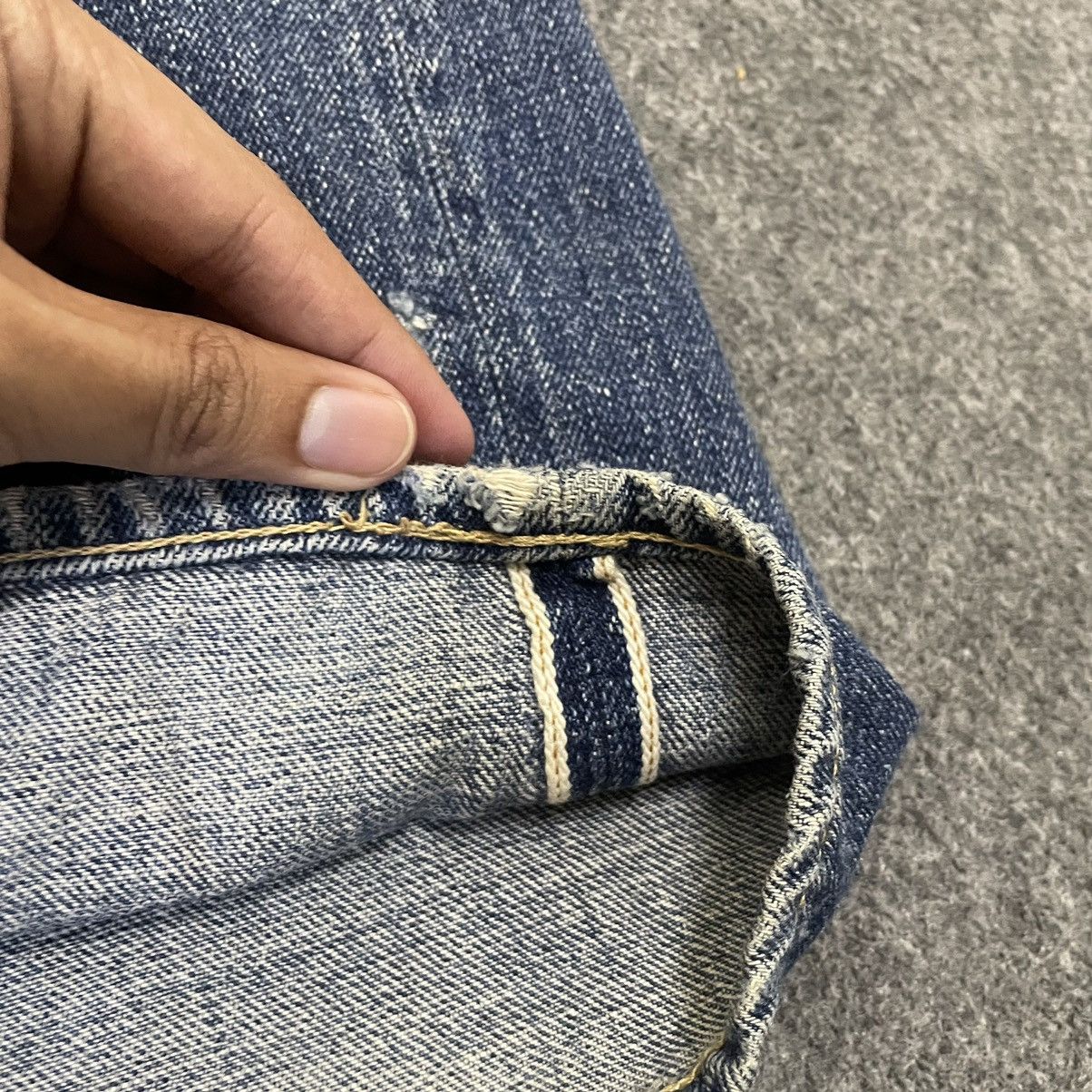 Denime × Japanese Brand Denime Selvedge Made in Japan Baggy Jeans Size US 30 / EU 46 - 5 Thumbnail