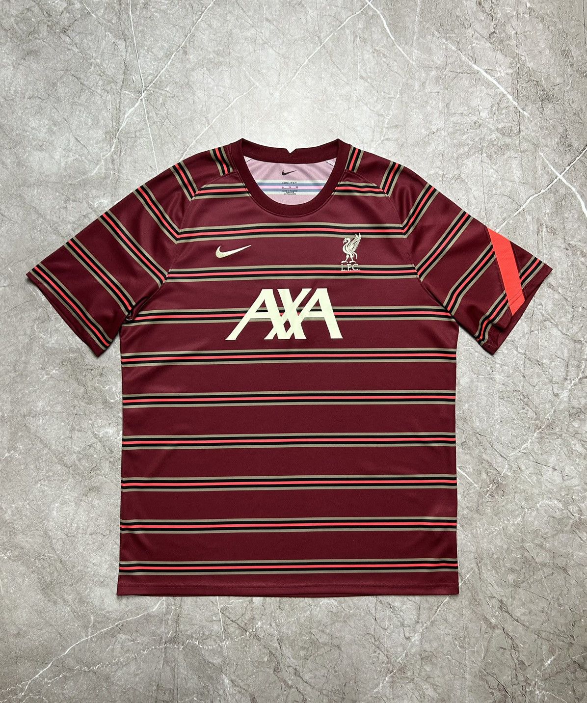 Nike Nike Liverpool FC 2020 AXA Training Jersey Size US XL / EU 56 / 4 - 1 Thumbnail