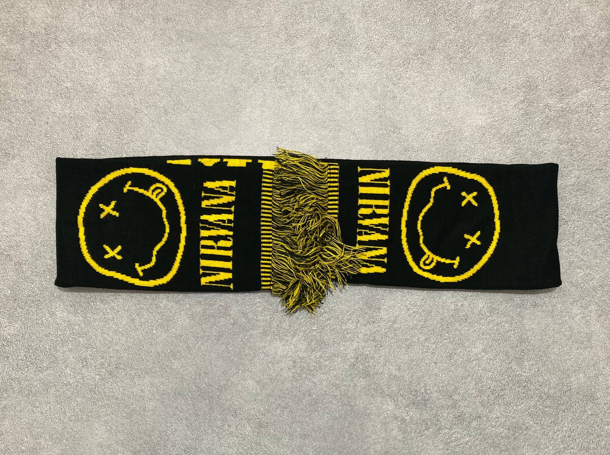 Band Tees Scarf Nirvana band tock Size ONE SIZE - 7 Thumbnail