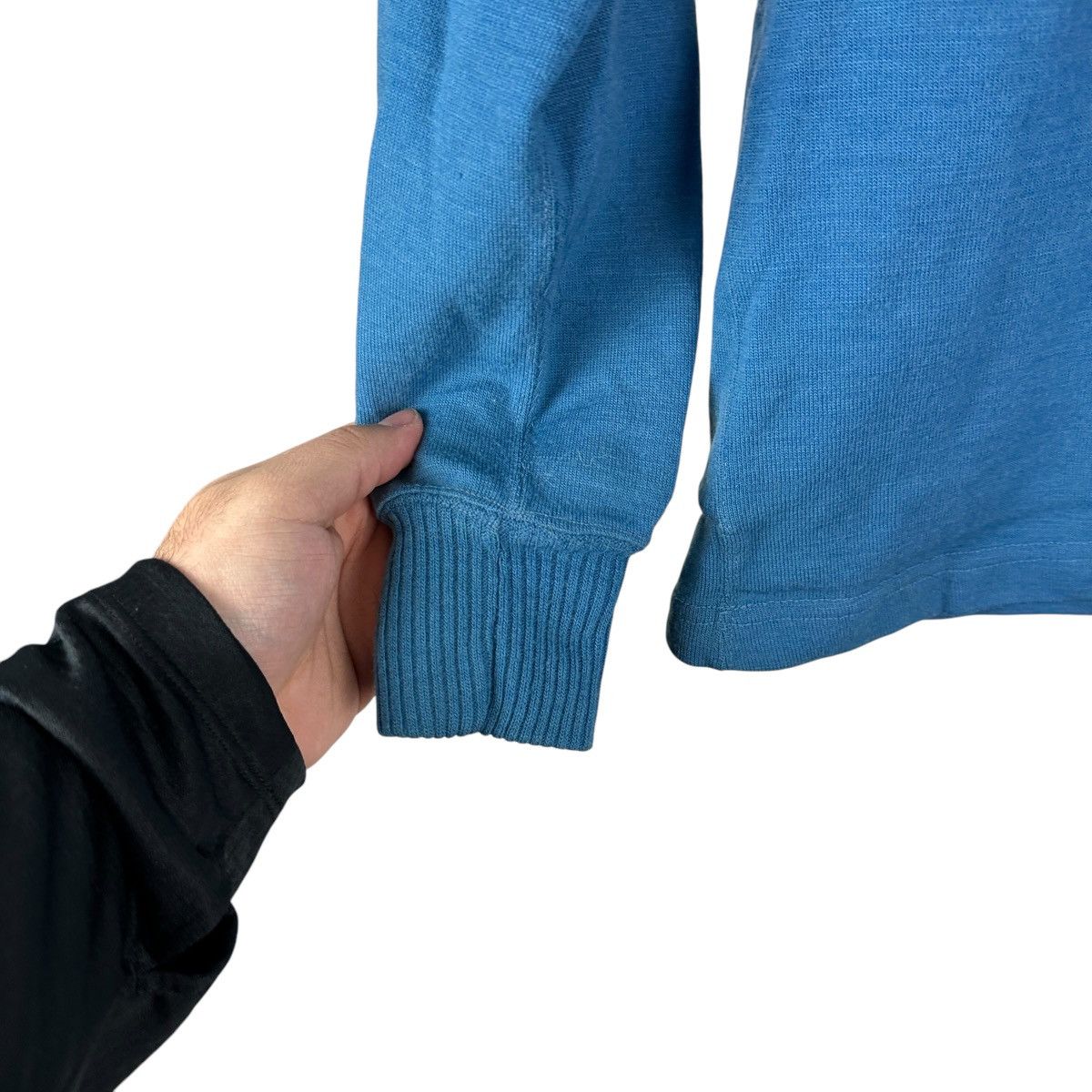 Vintage Vintage 60s Protags Blue Quarter Zip Sweatshirt Size US XS / EU 42 / 0 - 5 Thumbnail