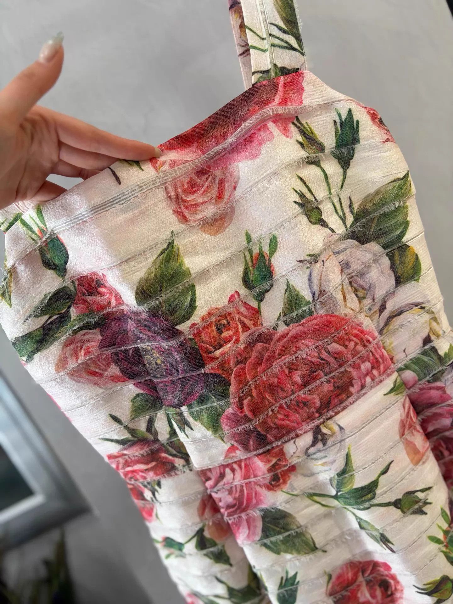 Dolce & Gabbana DG full floral silk slip dress new w/ tags 38 Size XS / US 0-2 / IT 36-38 - 2 Thumbnail