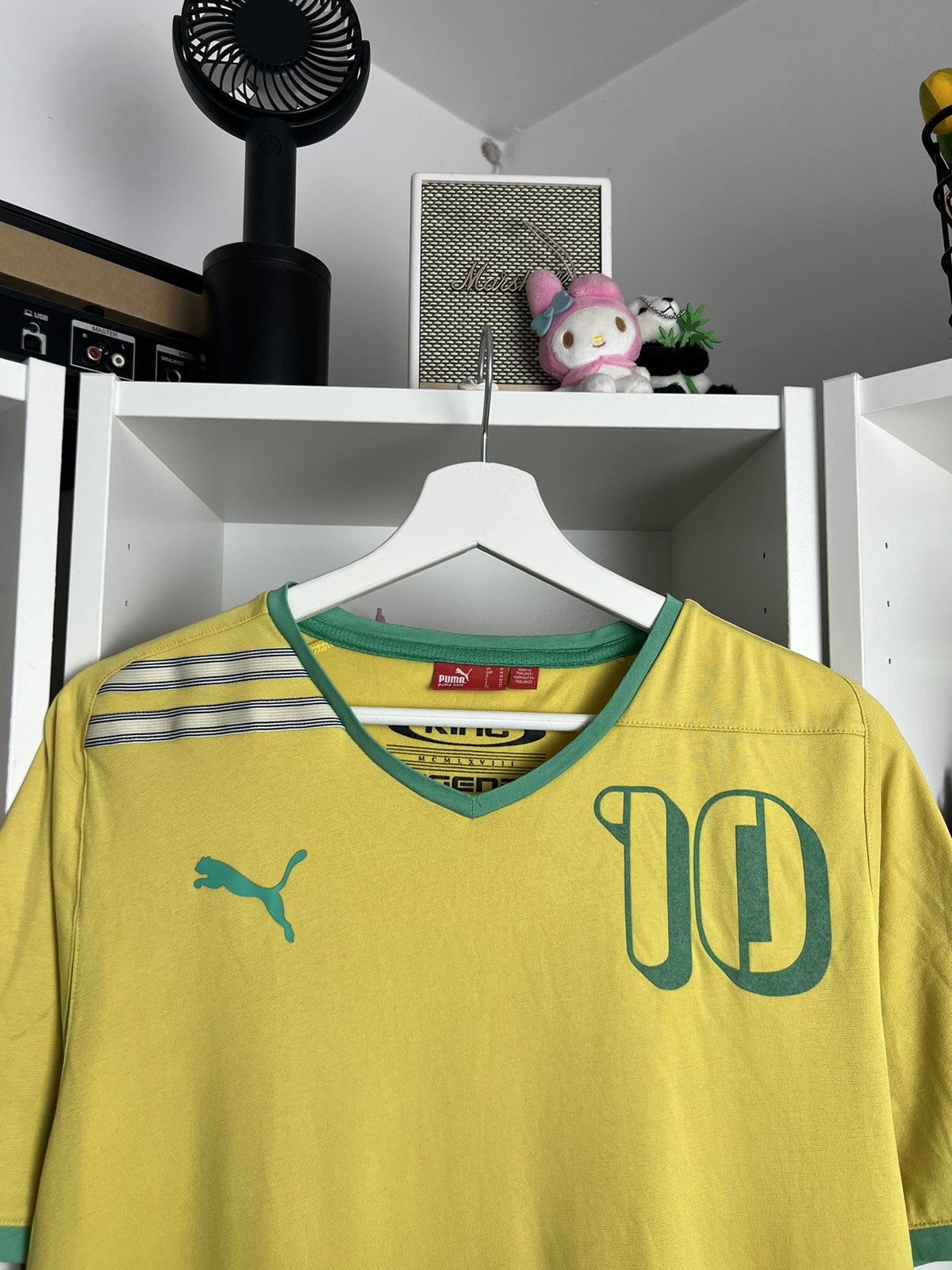Puma × Vintage Vintage Y2K Puma Jamaica Brazil sama series t-shirt M 90s Size M / US 6-8 / IT 42-44 - 3 Thumbnail