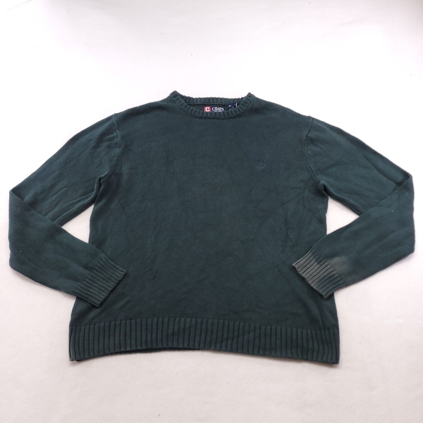Chaps Chaps Pullover Sweater Mens Size Extra Large XL Green Size US XL / EU 56 / 4 - 2 Thumbnail