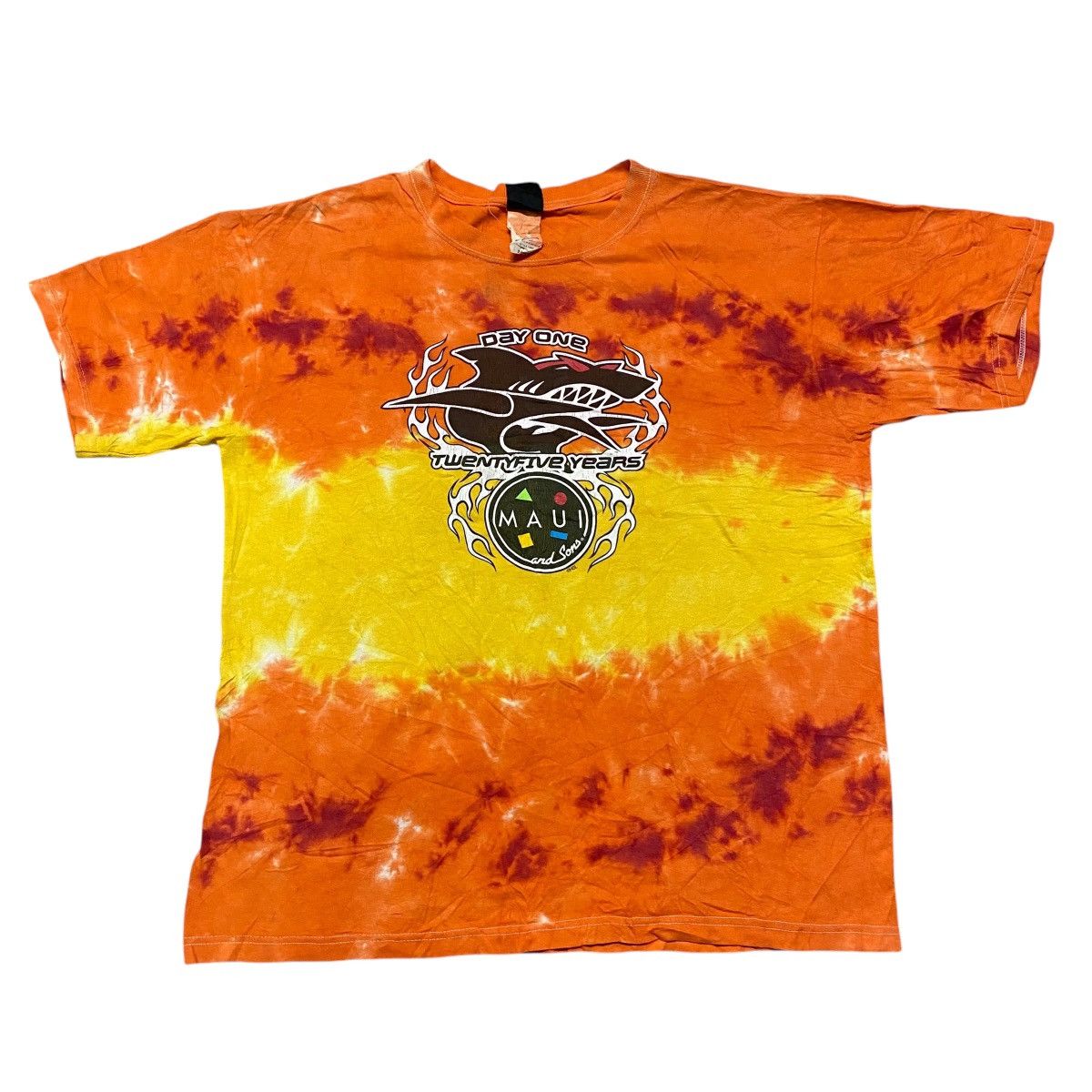Vintage Vintage Maui and Sons Flame Shirt Dyed Size US L / EU 52-54 / 3 - 1 Thumbnail