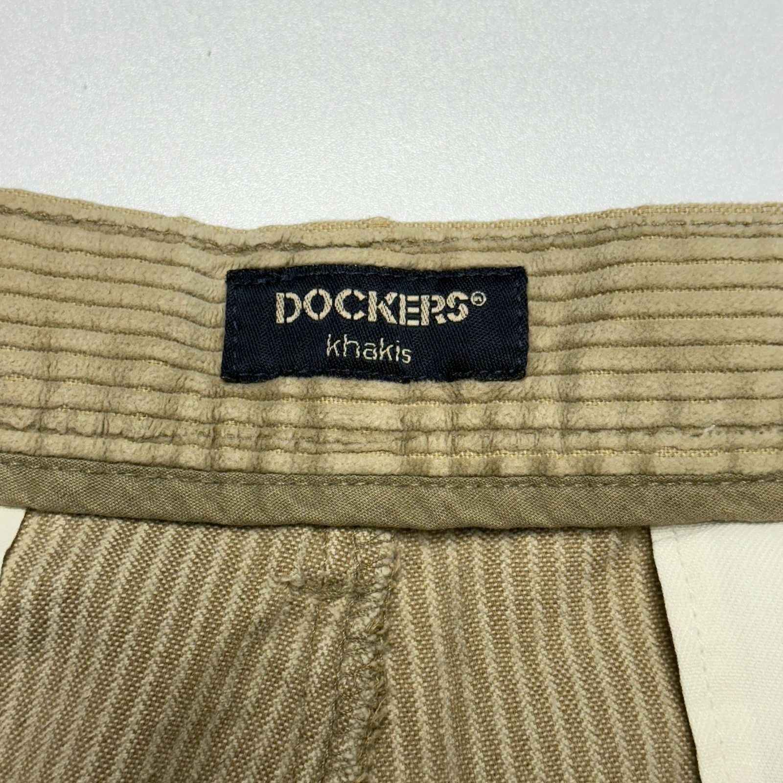 Dockers Dockers Corduroy Pants Mens 34x30 Brown Size US 34 / EU 50 - 11 Thumbnail