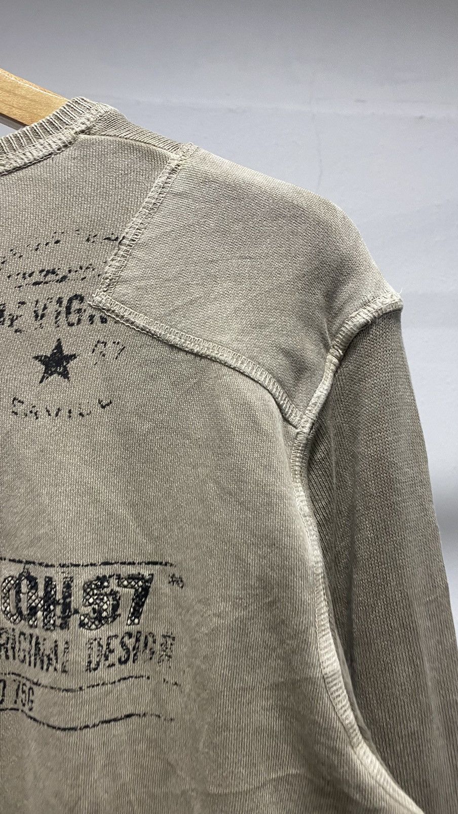 Chevignon × Vintage 💥FINAL DROP💥Chevignon Army Knit Sweater 90s Size US XL / EU 56 / 4 - 10 Thumbnail