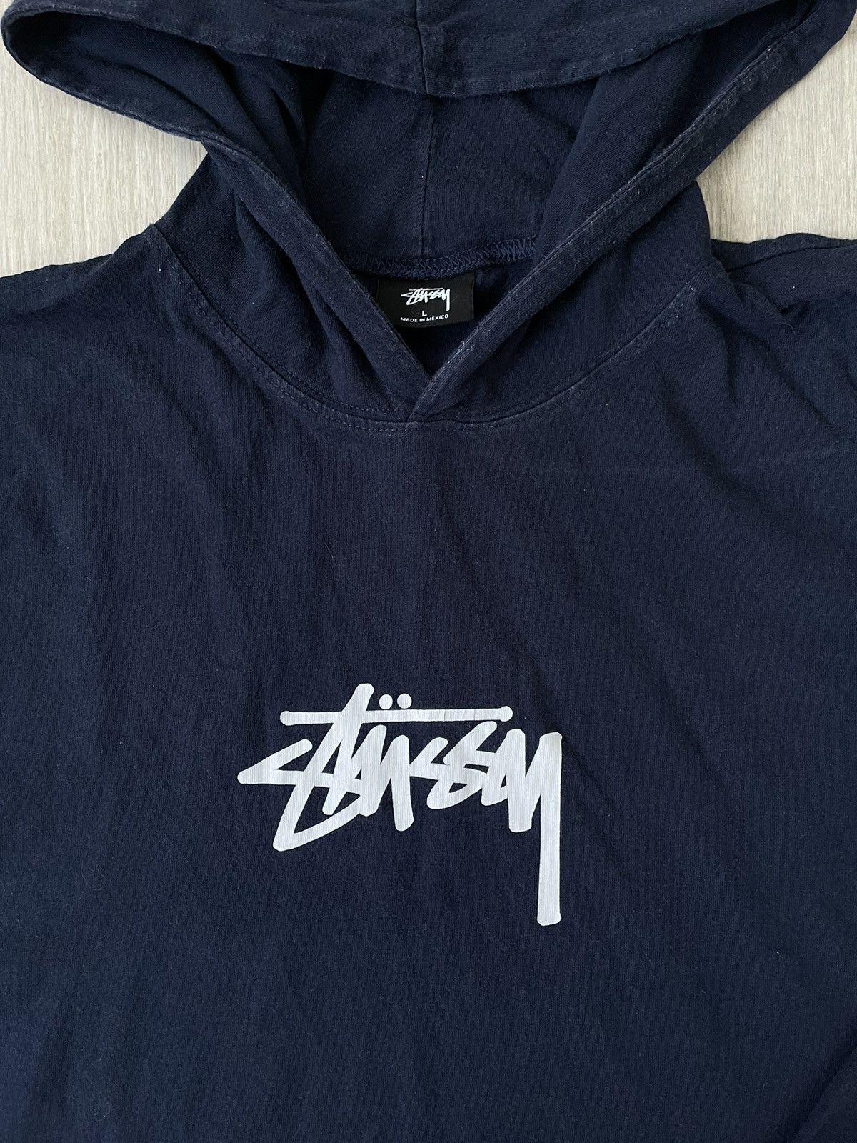 Stussy × Vintage Stussy hoodie y2k Size US L / EU 52-54 / 3 - 2 Thumbnail