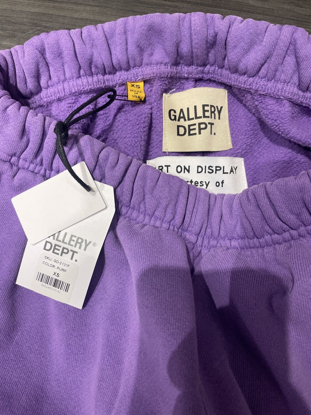 Gallery Dept. Gallery Dept. Paint Flare Sweatpants Purple Size US 28 / EU 44 - 3 Thumbnail