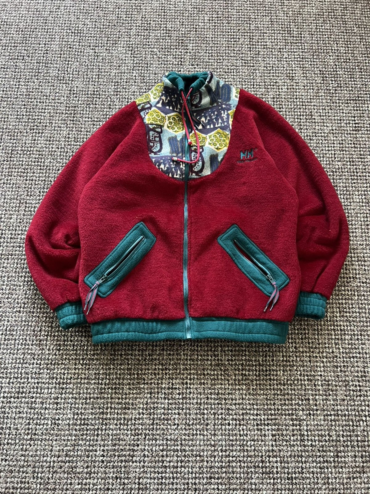 Helly Hansen Vintage 90s Helly Hansen Zip Up Fleece Jacket Size US M / EU 48-50 / 2 - 11 Thumbnail
