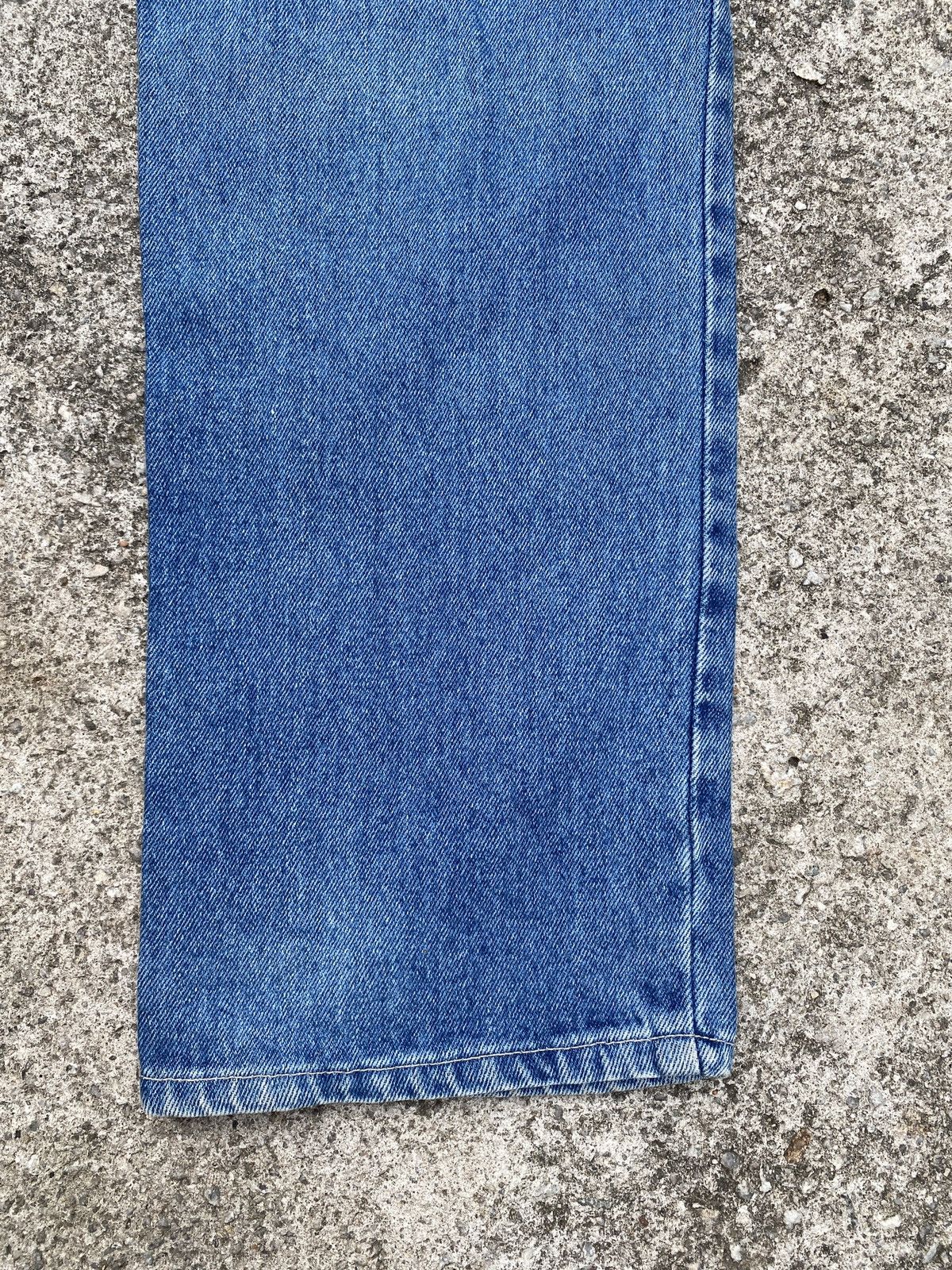 Versace × Versace Jeans Couture Vintage 90’s Versace Jeans Couture Faded Blue Denim Size US 30 / EU 46 - 11 Thumbnail