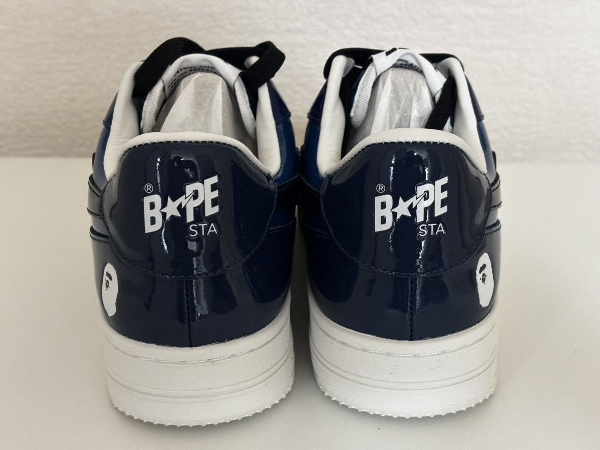 Bape Authentic ape bape bape sta Icon US 8 navy blue new Size US 8 / EU 41 - 10 Thumbnail