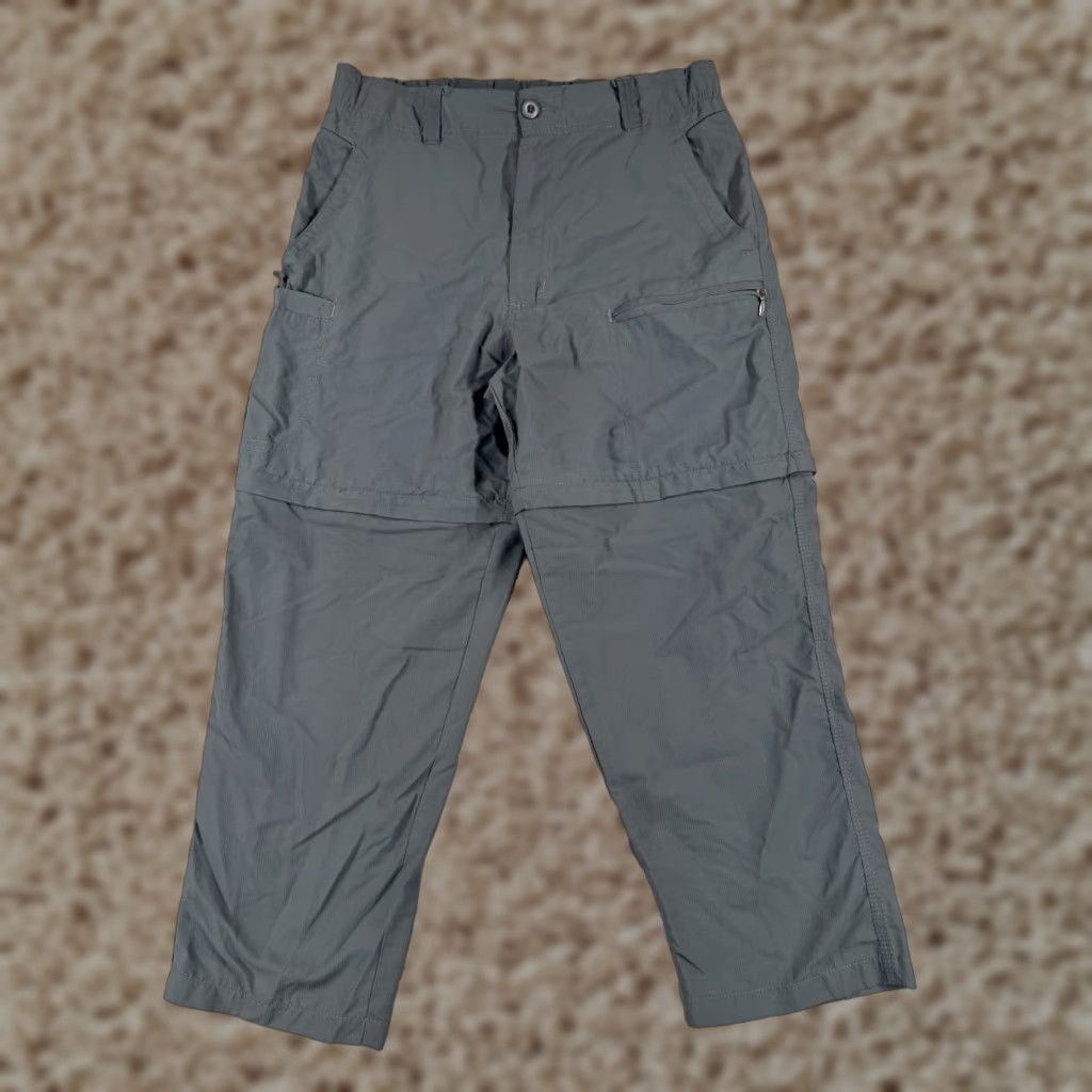 Vintage Stillwater Supply Co Pants Men 30 Gray Convertible Cargo 100% Nylon 34x24 Pants Size US 30 / EU 46 - 1 Thumbnail
