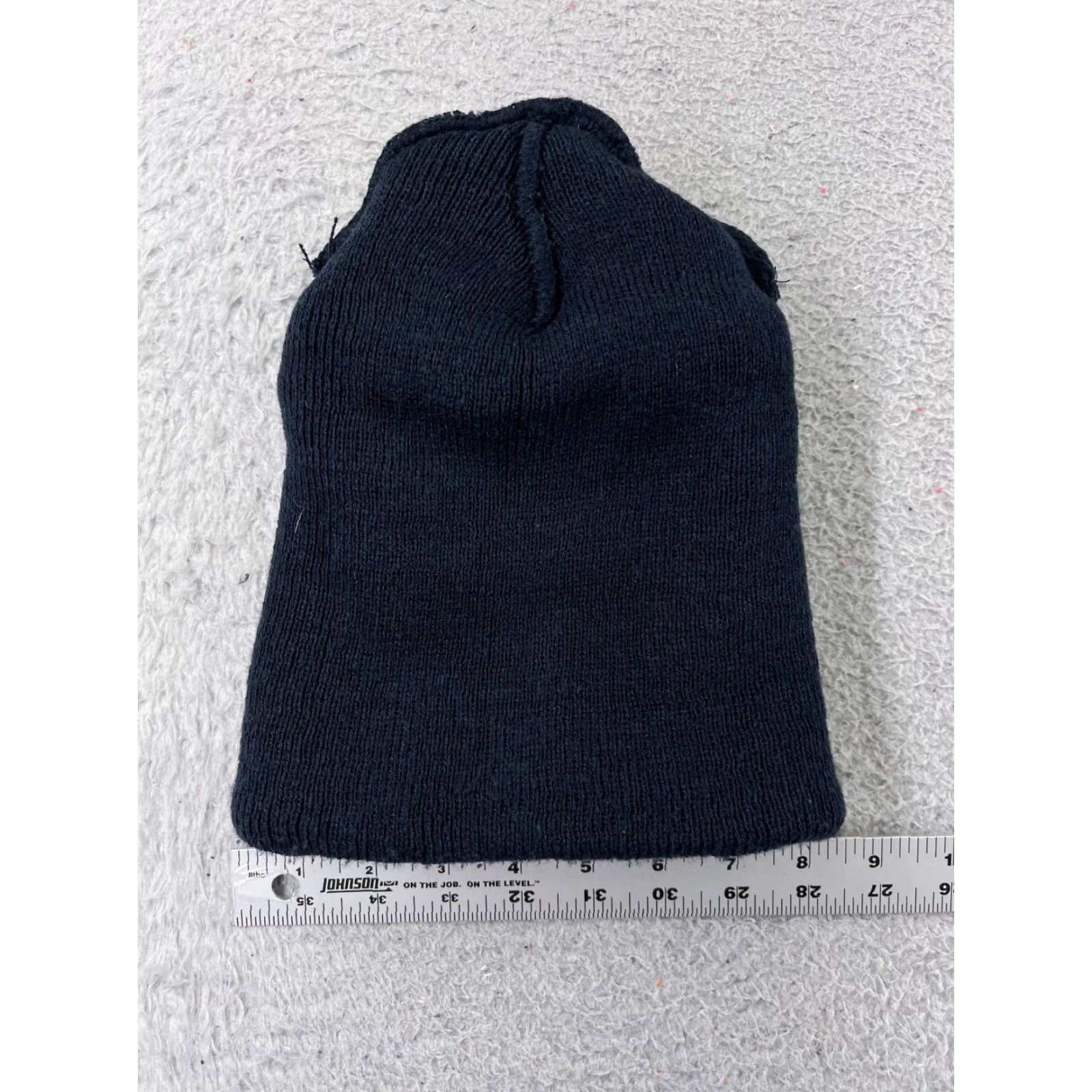 Vintage Thinsulate Beanie Toque Adult Navy Blue Knit Acrylic Polyester Insulation Ski Hat/Cap Men Beanie Insulated Lightweight Lined Hunting Outdoor USA 90s? Size ONE SIZE - 3 Thumbnail