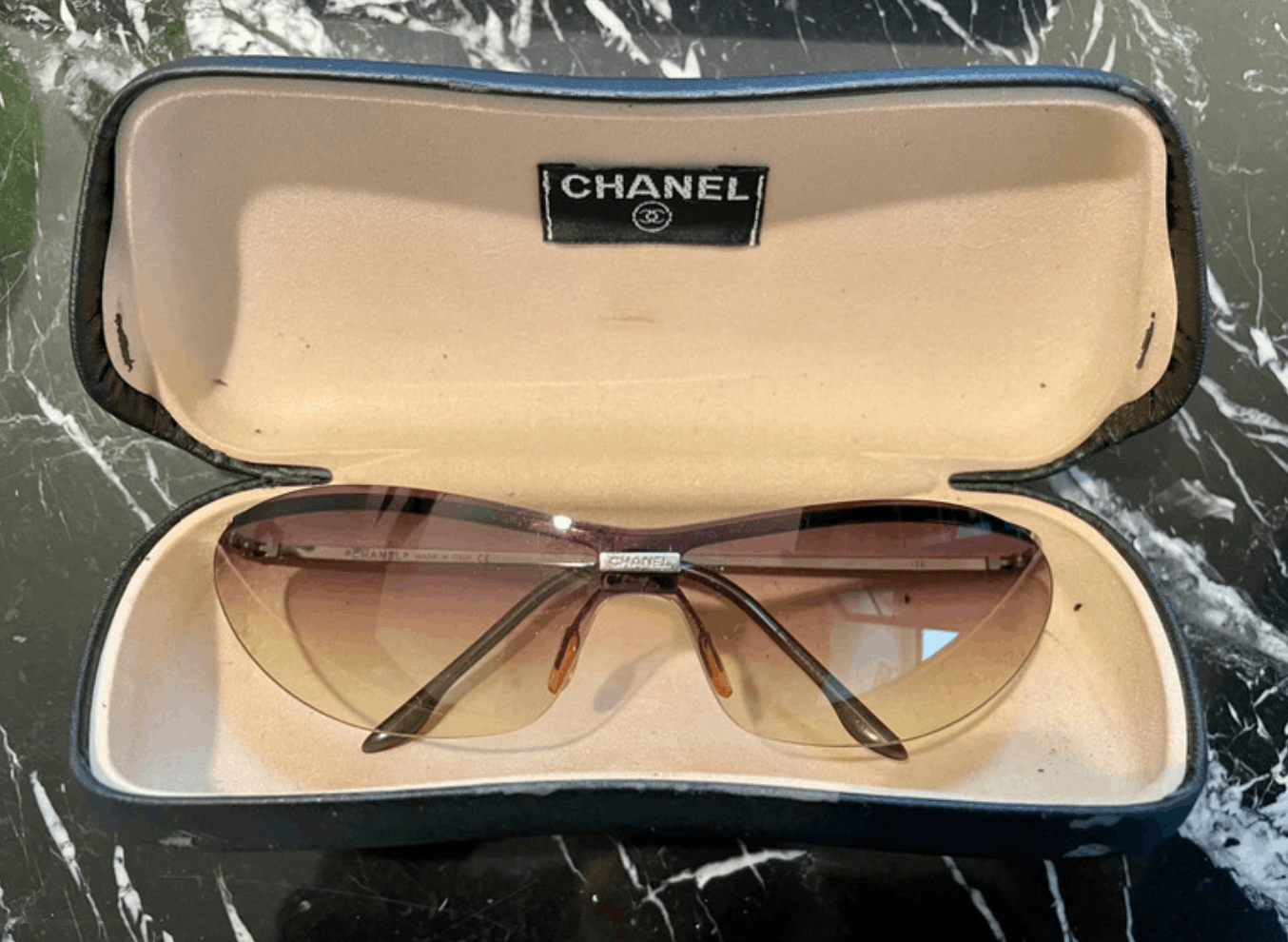 Chanel CHANEL SUNGLASSES 4042 CC Wrap Metal Vintage 4017 Iconic Size ONE SIZE - 6 Thumbnail
