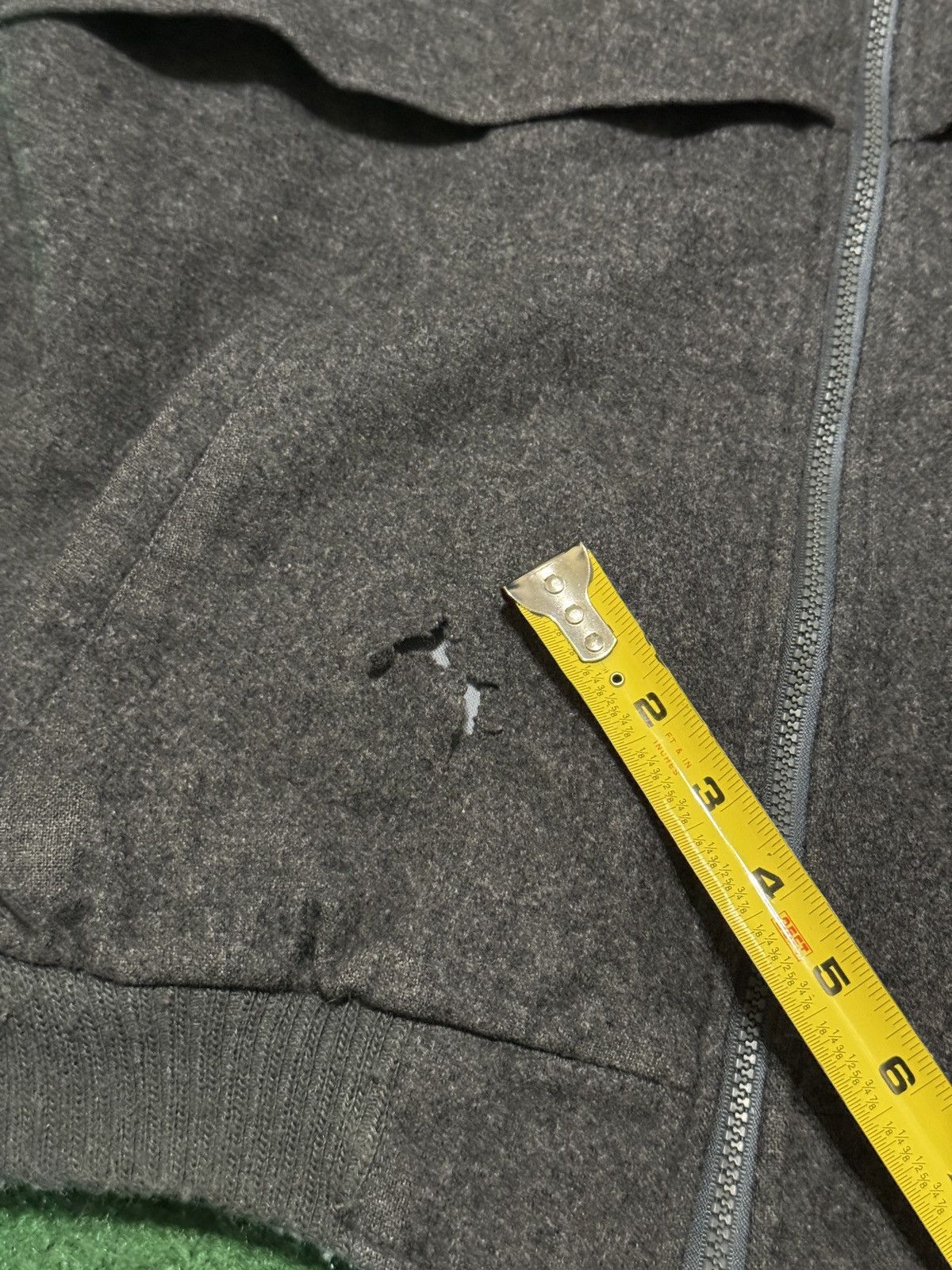 Pendleton Vintage Pendleton Virgin Wool Gray Bomber Harrington Jacket Size US L / EU 52-54 / 3 - 8 Thumbnail