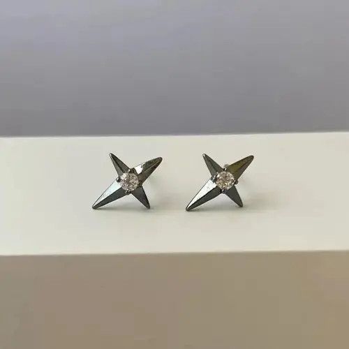 Other Small Mini Star Stud Earrings for Men Women,CZ Star Earrings Size ONE SIZE - 1 Thumbnail