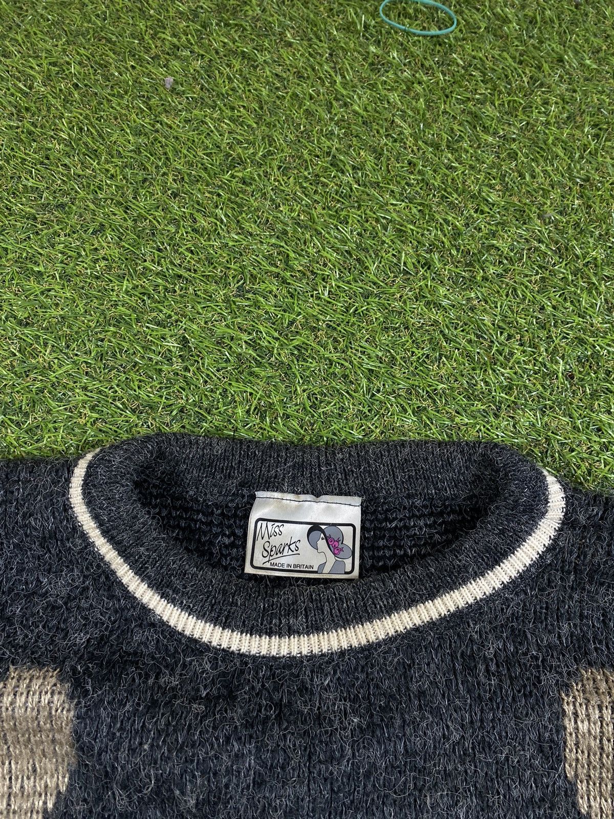 Japanese Brand Vintage 90s Christmas teddy bear sweater big logo Size L / US 10 / IT 46 - 6 Thumbnail