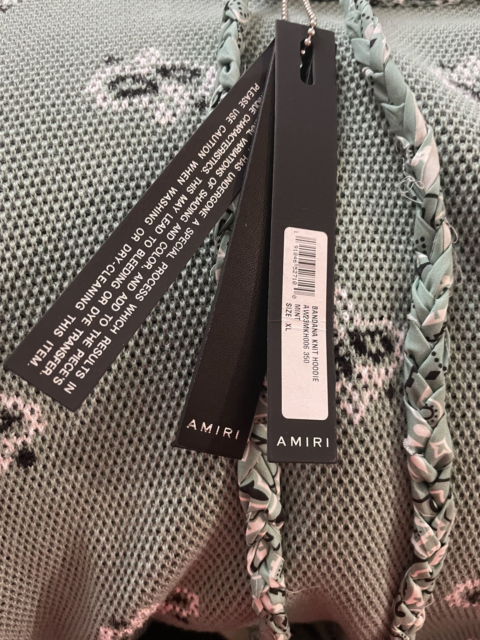 Amiri Amiri Hooded Sweater Size US L / EU 52-54 / 3 - 7 Thumbnail