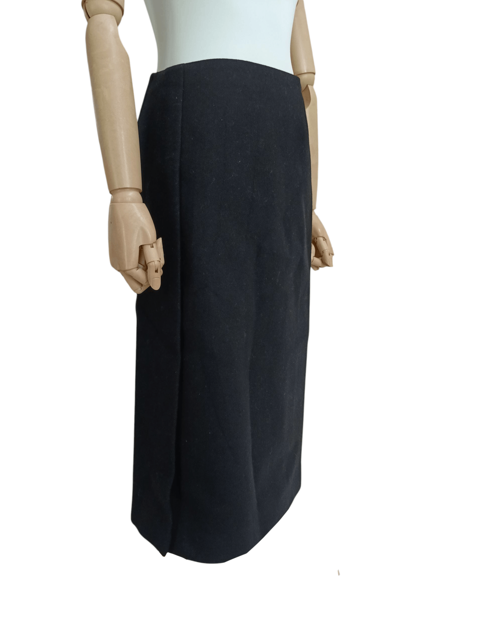 Prada PRADA WOOL MIDI LENGTH SKIRT Size 38" / US 16 / IT 52 - 2 Thumbnail
