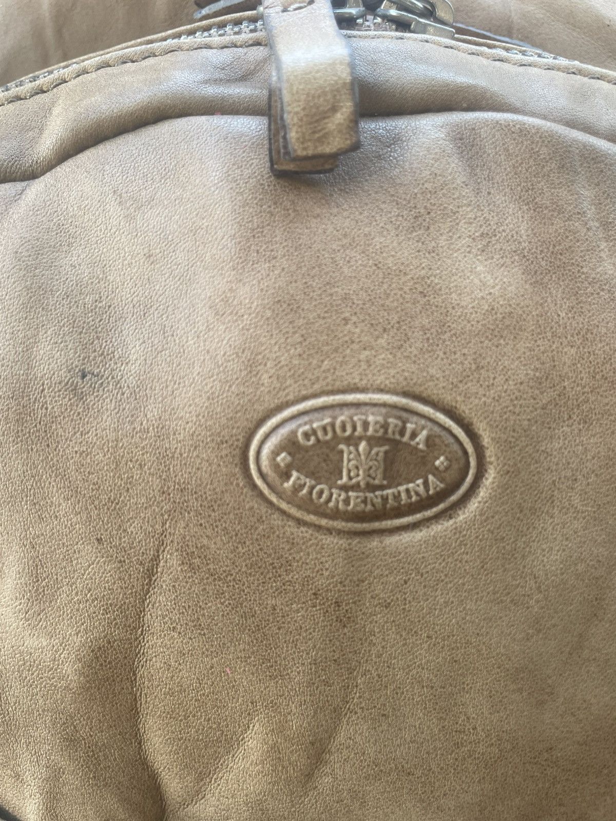 Leather Authentic Italian designer Leather Backpack Size ONE SIZE - 9 Thumbnail