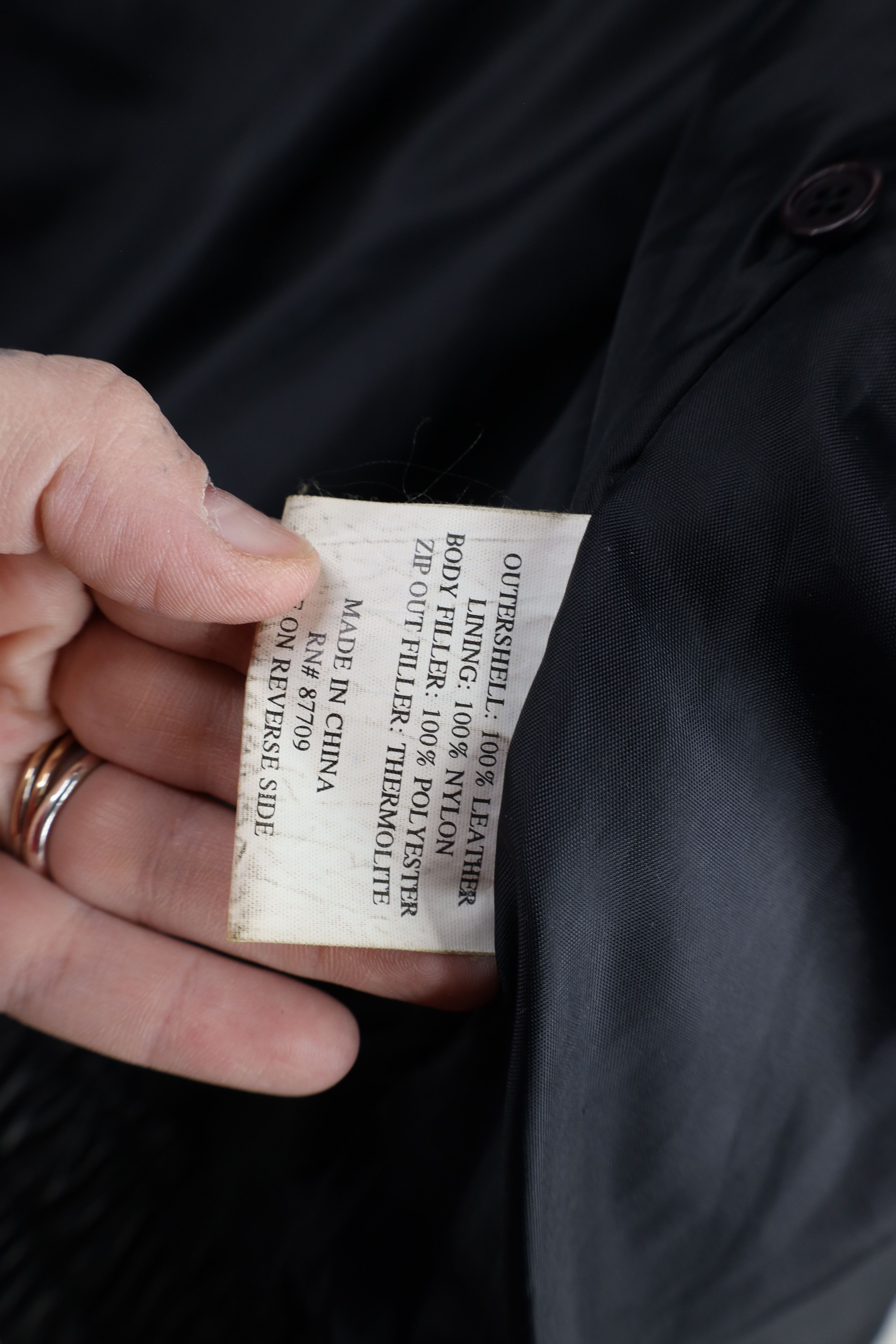 Vintage Vintage 90s Streetwear Cafe Racer Bomber Jacket Black Size US L / EU 52-54 / 3 - 10 Thumbnail