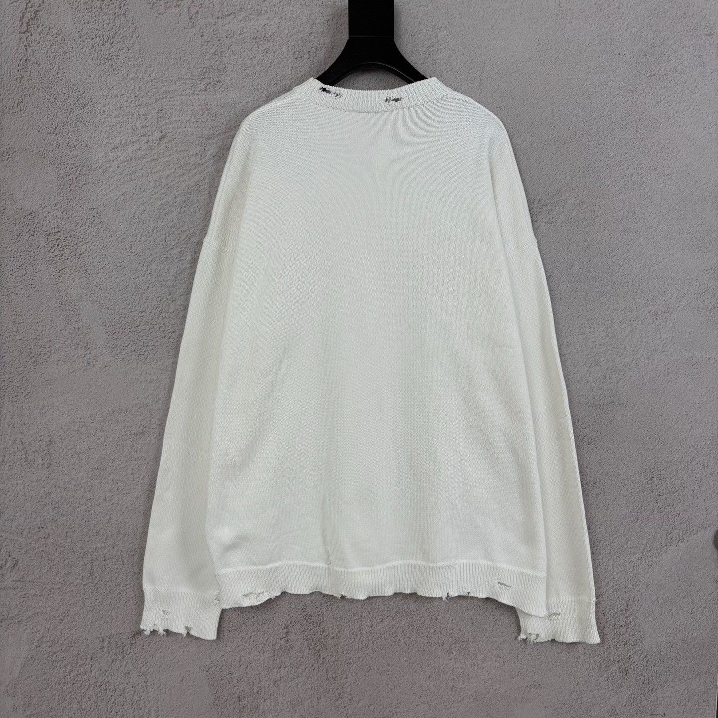 Balenciaga Balenciaga size4 24FW Loop Sports sweater with three-dimens Size US XL / EU 56 / 4 - 2 Thumbnail
