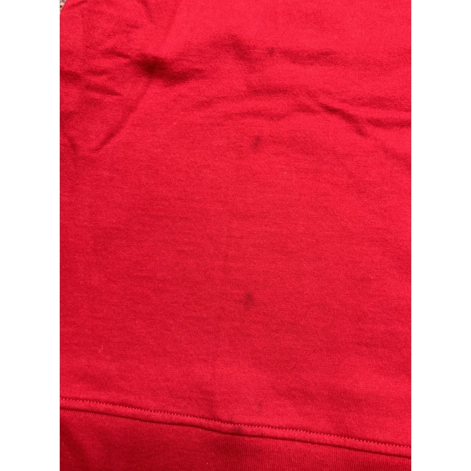 Vintage VINTAGE sweatshirt Men Crewneck Christmas Snowman Embroidered Red M 20” Pit to Pit 24” Length Size US M / EU 48-50 / 2 - 7 Thumbnail