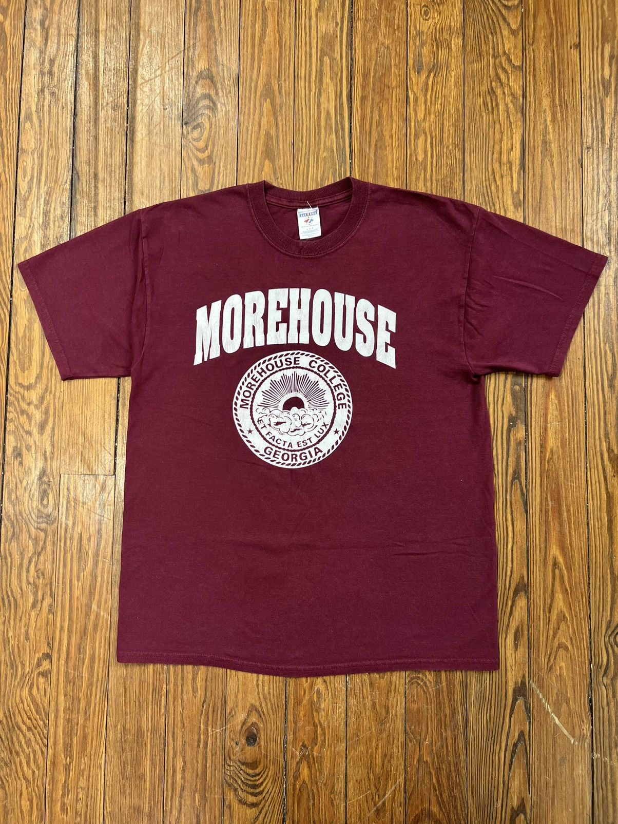 Vintage Vintage Morehouse College Shirt Da House HBCU Alliance Size US L / EU 52-54 / 3 - 3 Thumbnail
