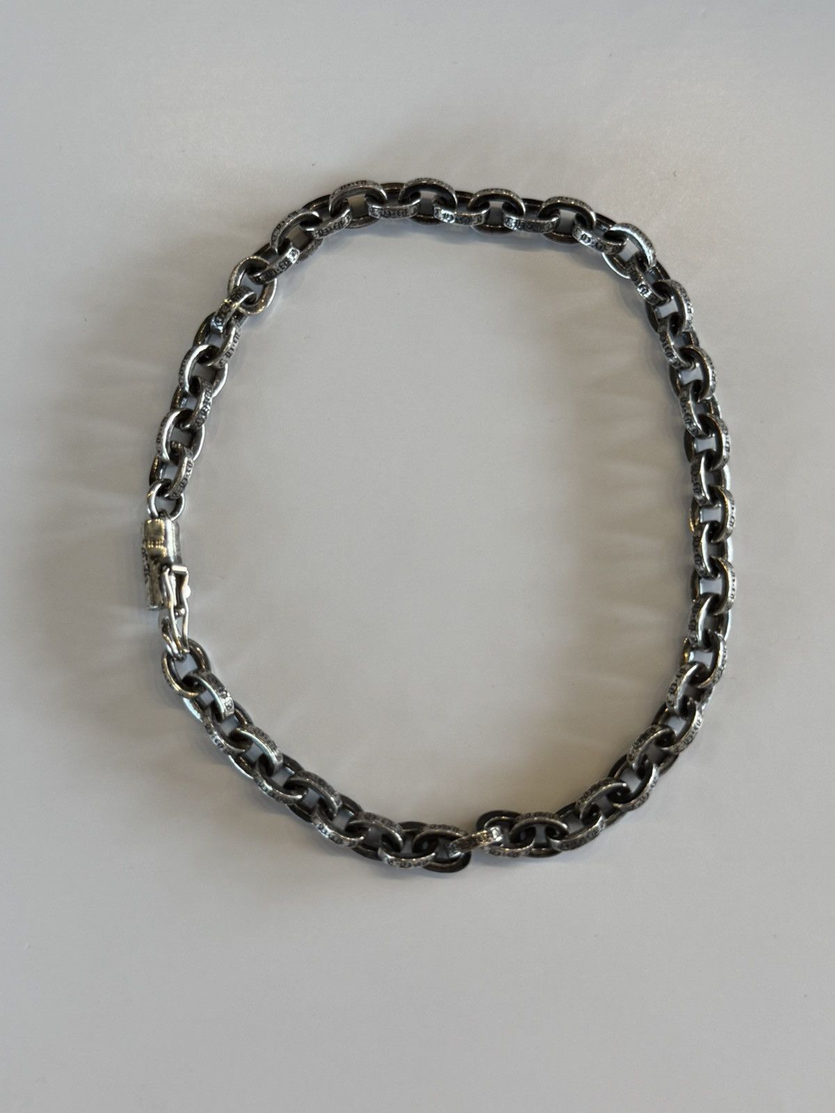 Chrome Hearts Chrome Hearts Silver Paper Chain Clasp Bracelet Size ONE SIZE - 1 Thumbnail