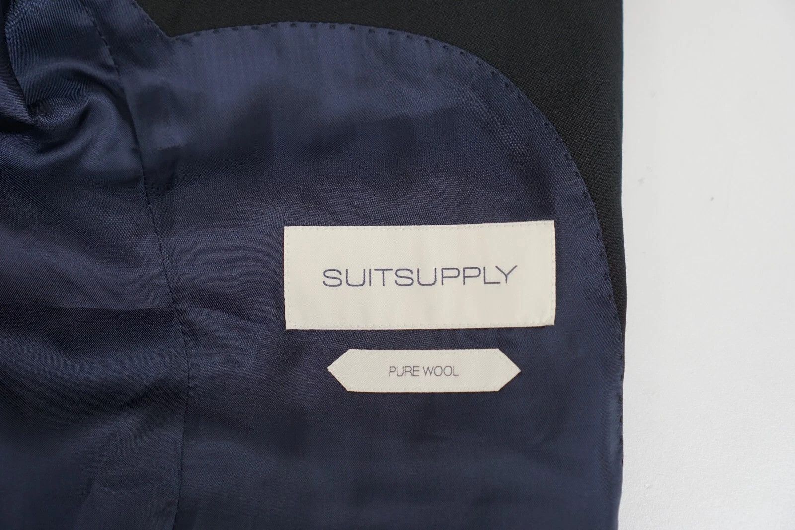 Suitsupply Men Suitsupply Blazer Napoli Single Breasted Wool REDA US44L Size 44L - 4 Thumbnail