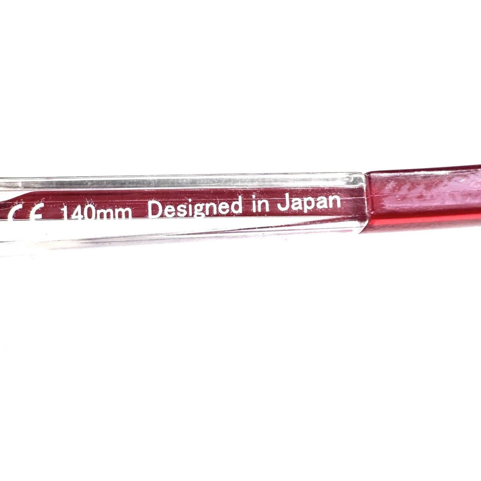 Other AWEAR CHARMANT CC3703 RED CLEAR FLEX COOLEYEGLASSES Size ONE SIZE - 7 Thumbnail