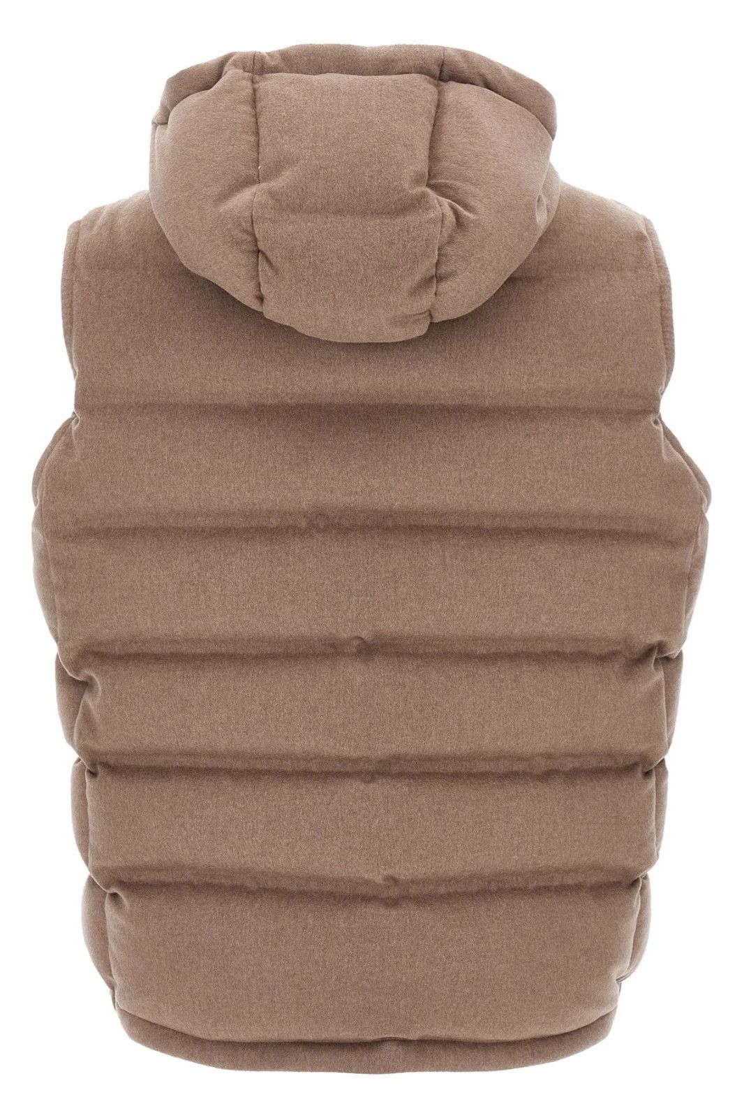 Brunello Cucinelli BRUNELLO CUCINELLI Beige Wool Vest New & Authentic Size US XL / EU 56 / 4 - 2 Thumbnail