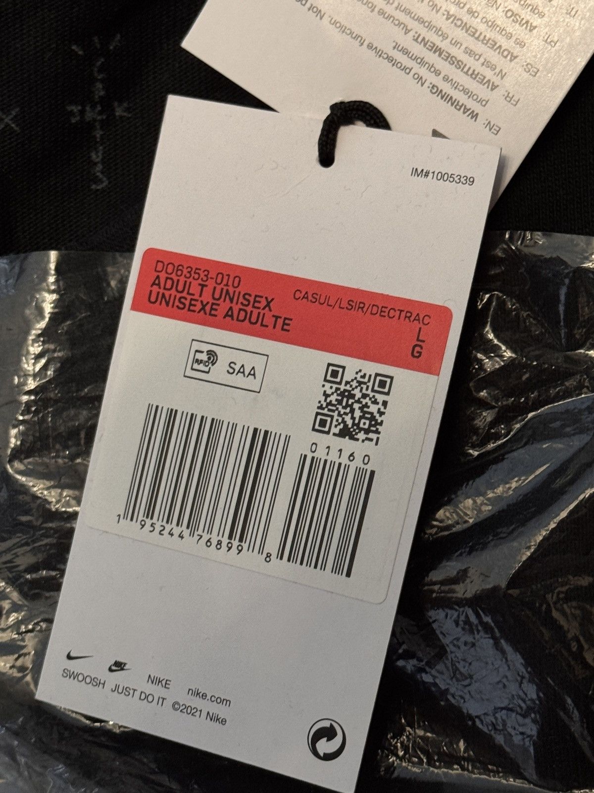 Nike × Travis Scott Nike x Travis Scott longsleeve Size US L / EU 52-54 / 3 - 7 Thumbnail